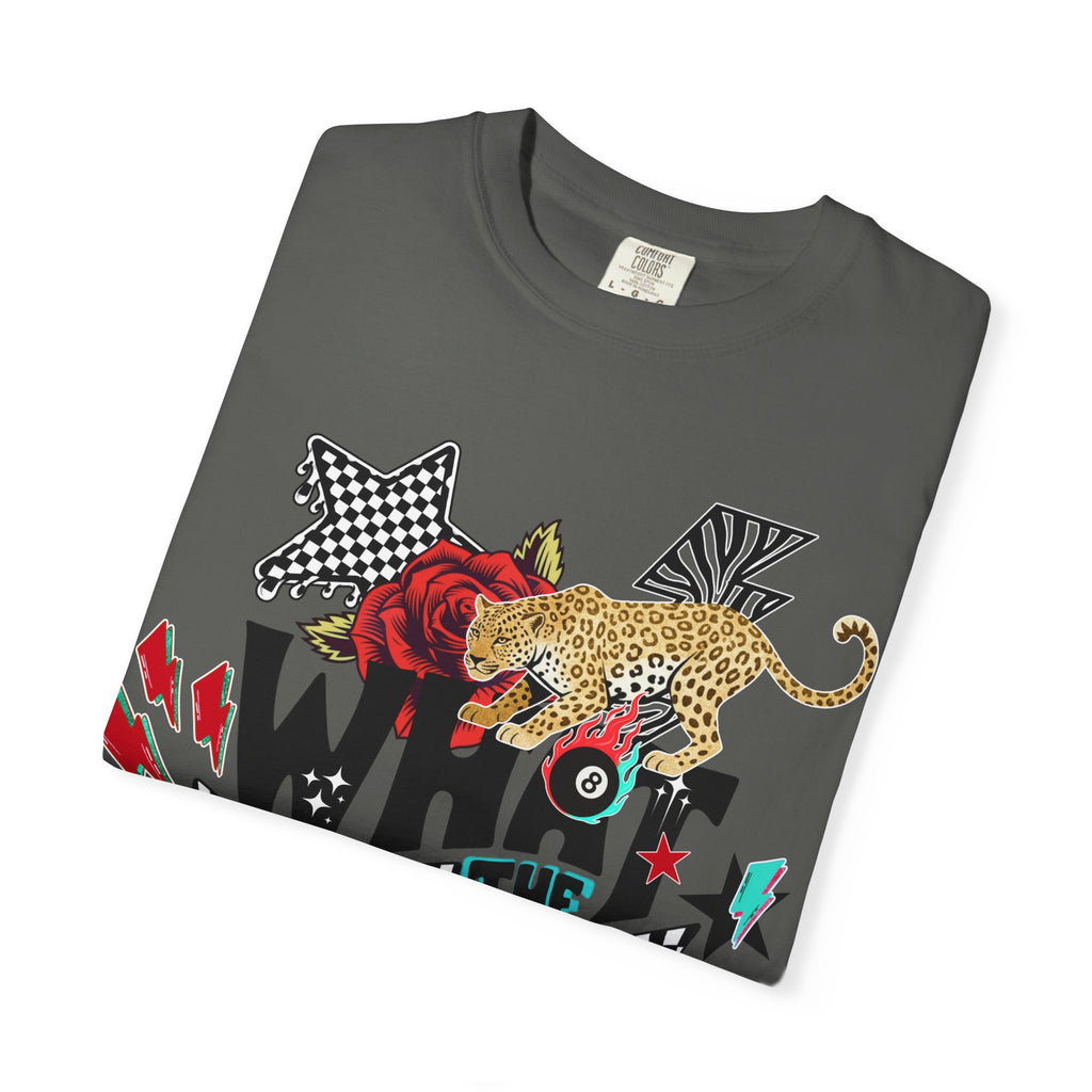 What the Helly (Red) Graphic Tee - Comfort Colors