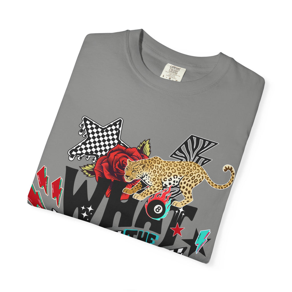 What the Helly (Red) Graphic Tee - Comfort Colors