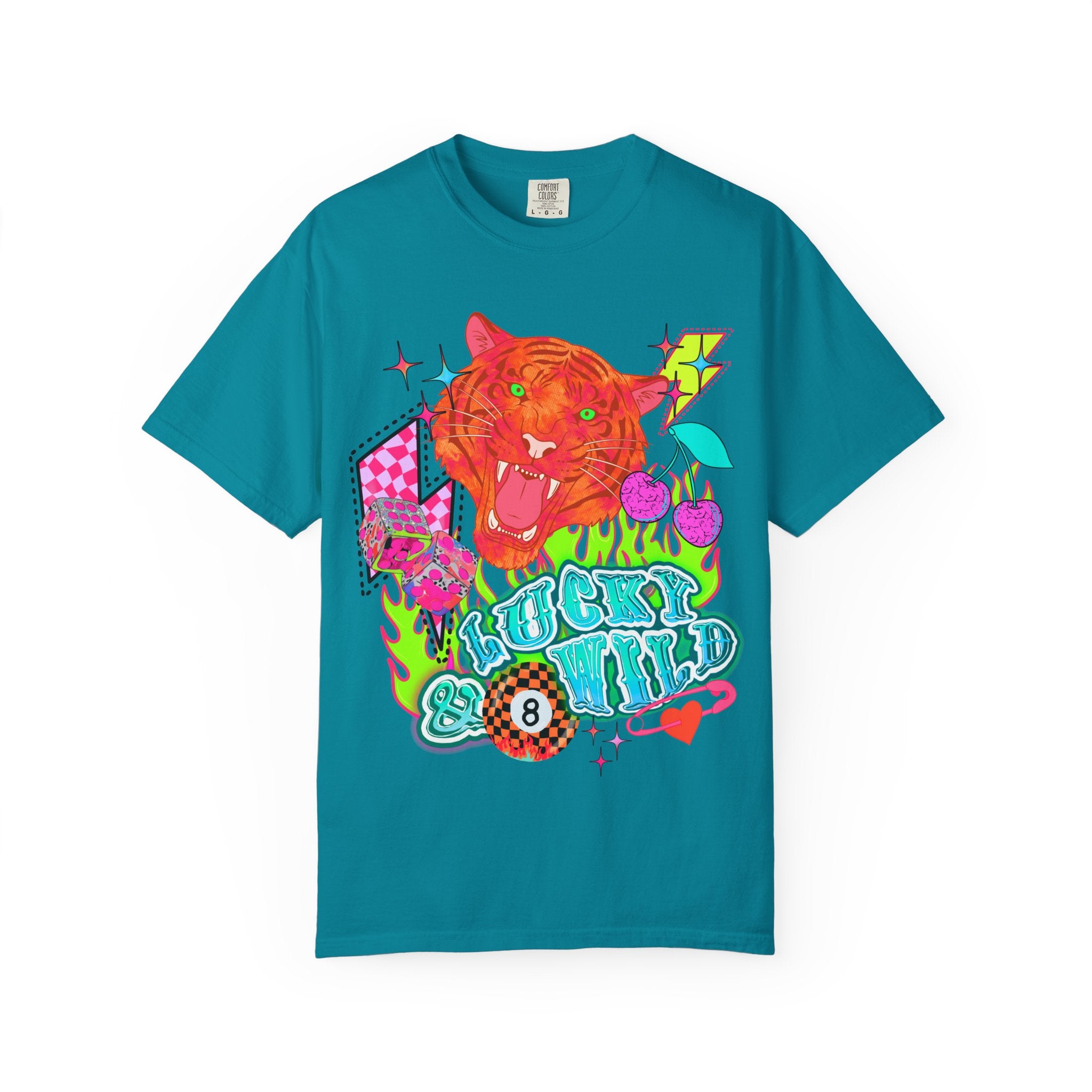 Lucky & Wild Spirit Graphic Tee - Comfort Colors