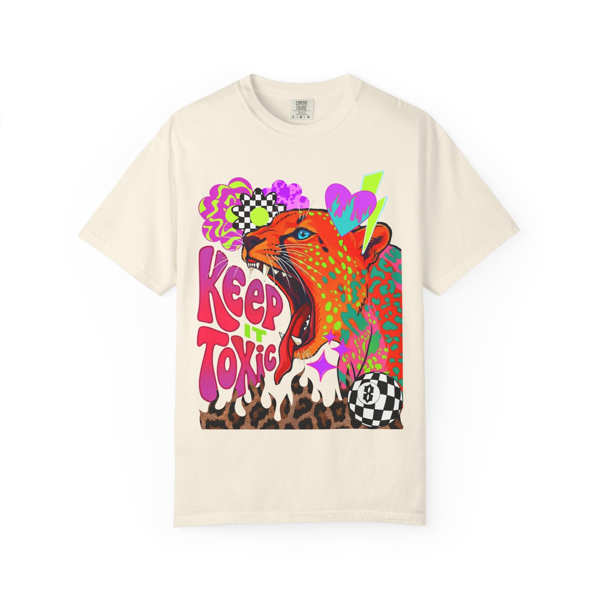 Keep it Toxic Graphic Tee - Comfort Colors