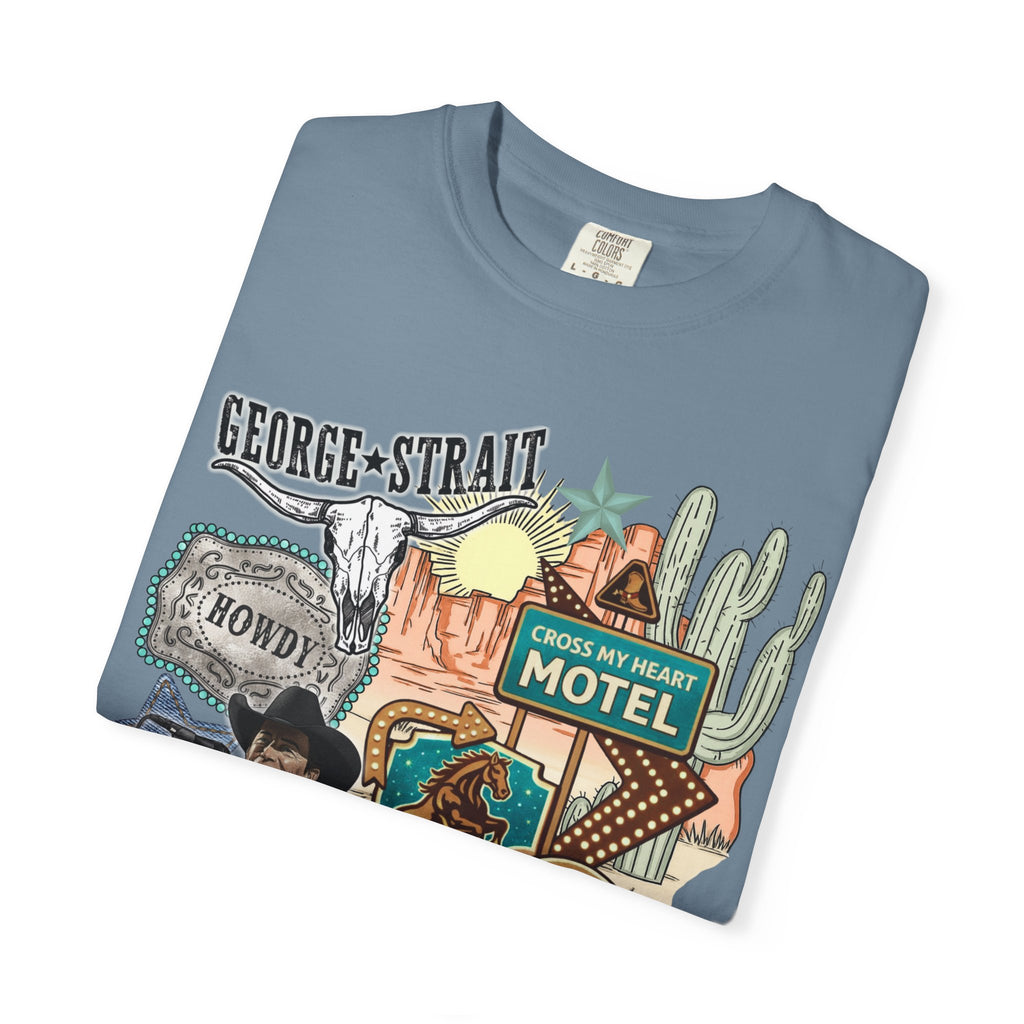 George Strait Collage Graphic Tee - Comfort Colors