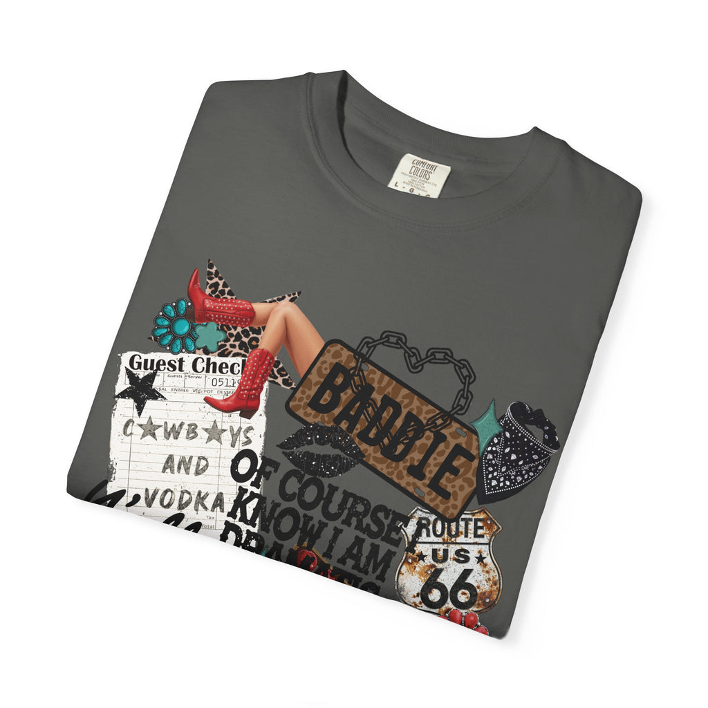 Dramatic Baddie Graphic Tee - Comfort Colors