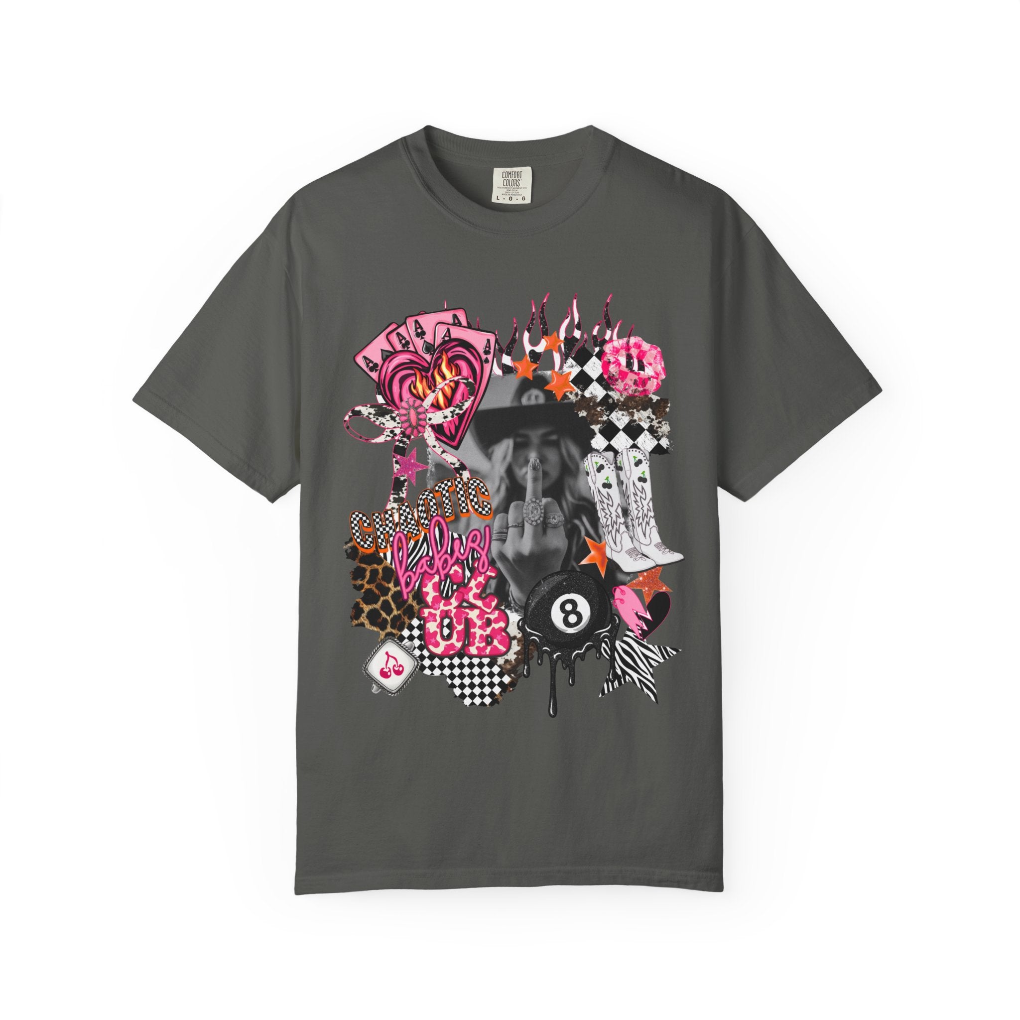 Chaotic Babes Club Graphic Tee - Comfort Colors