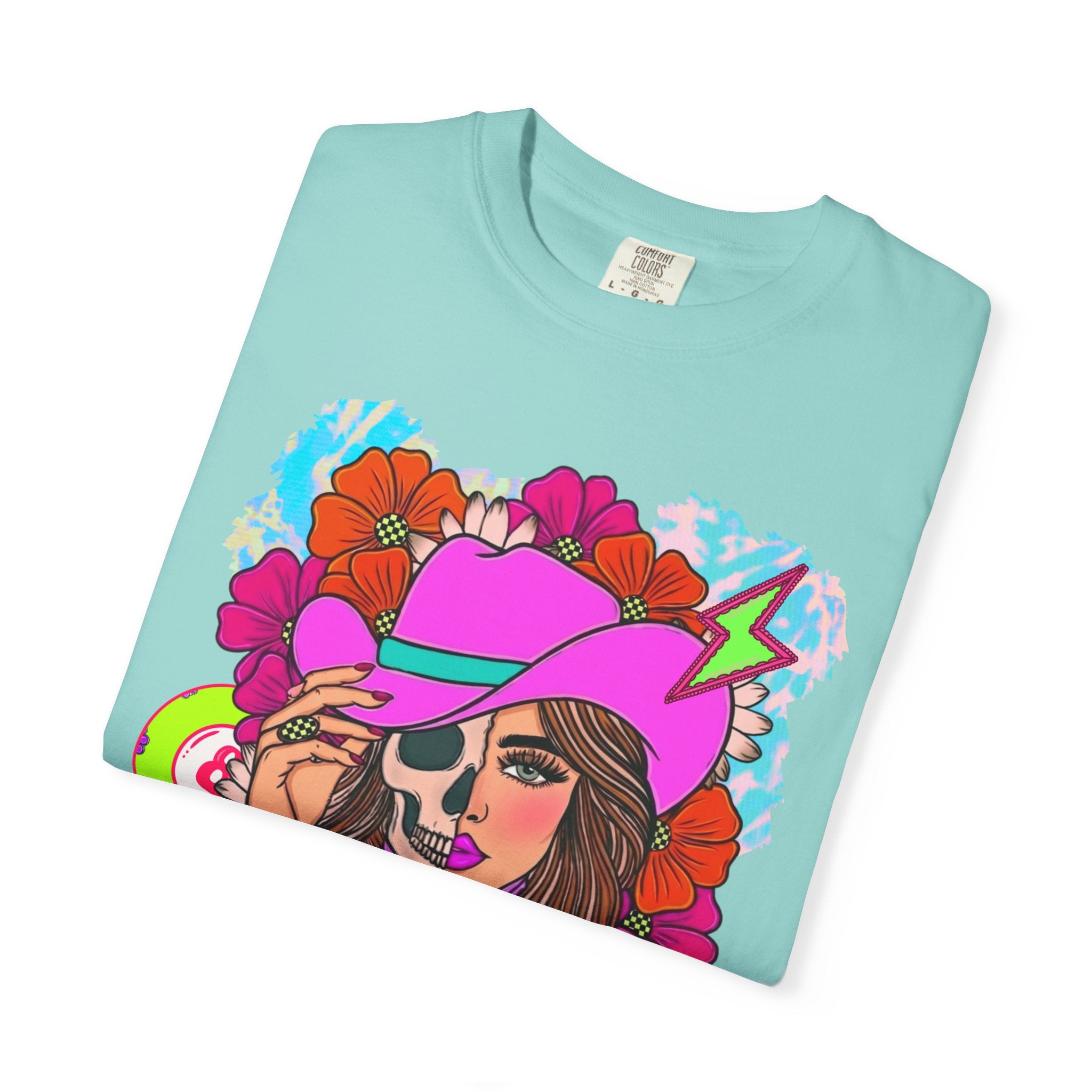 Wild & Free Cowgirl Graphic Tee - Comfort Colors