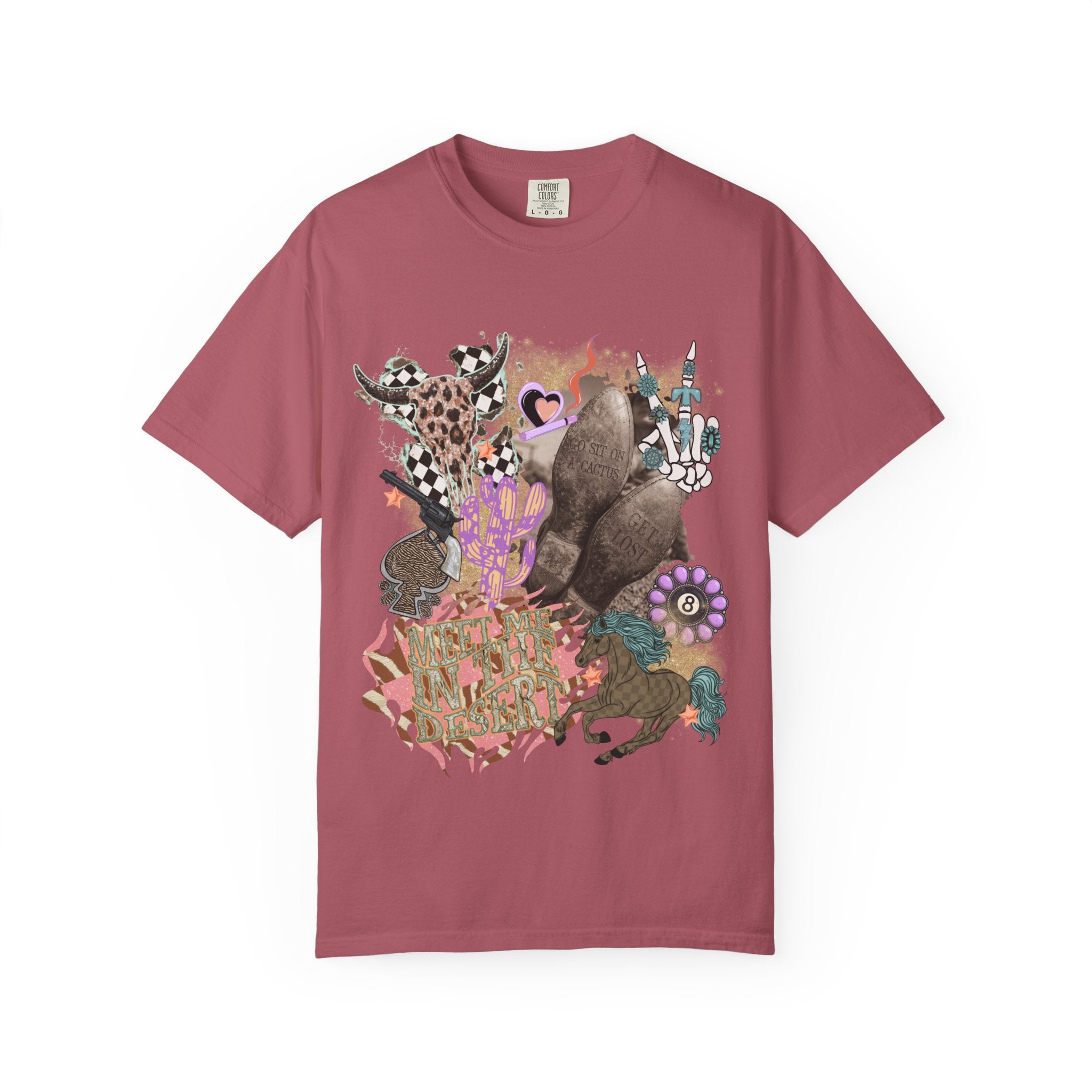 Get Lost in the Desert Graphic Tee - Comfort Colors