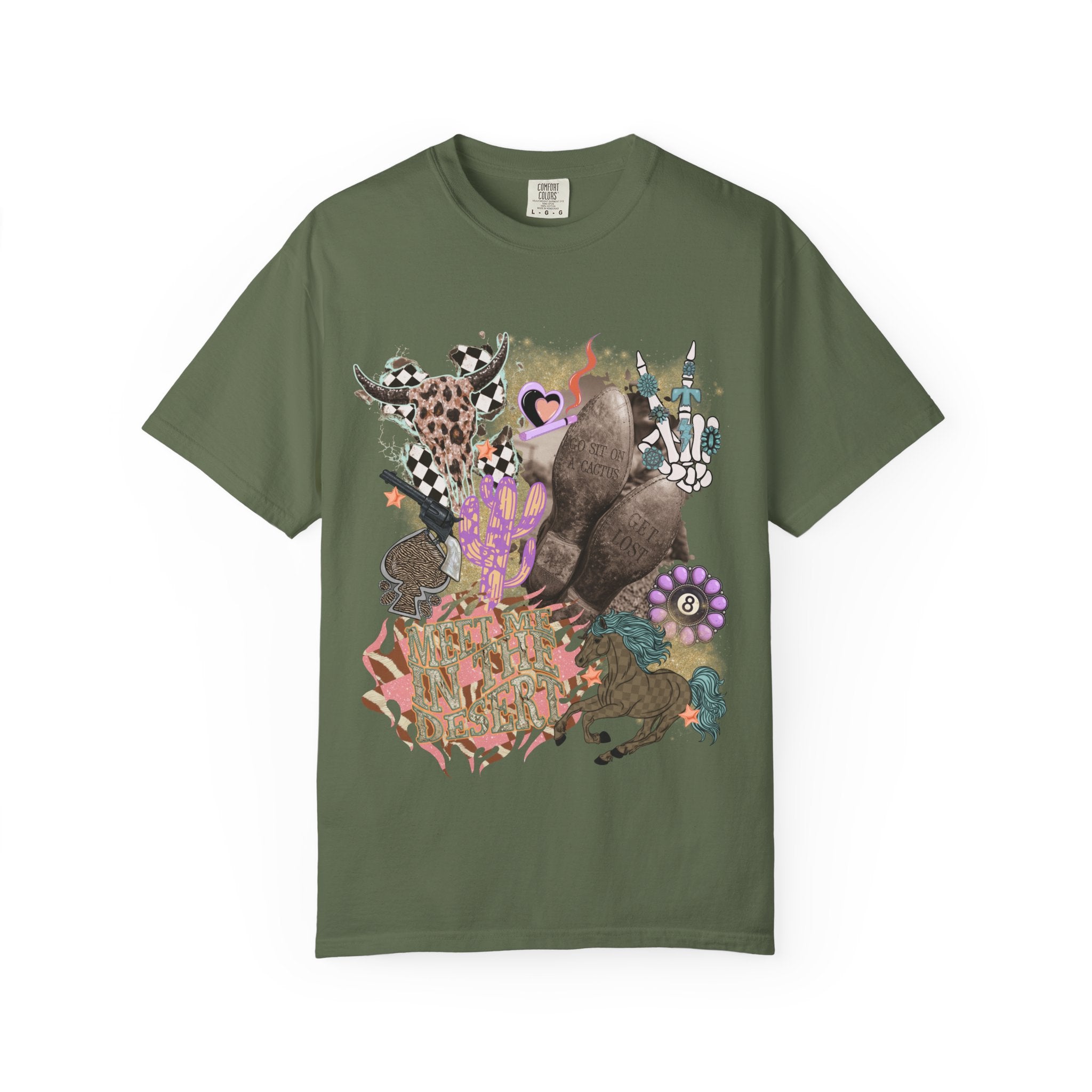 Get Lost in the Desert Graphic Tee - Comfort Colors