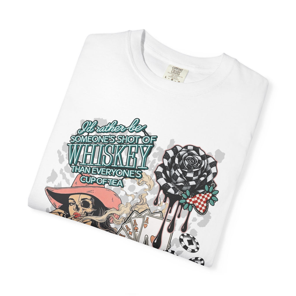 Whiskey Over Tea Graphic Tee - Comfort Colors