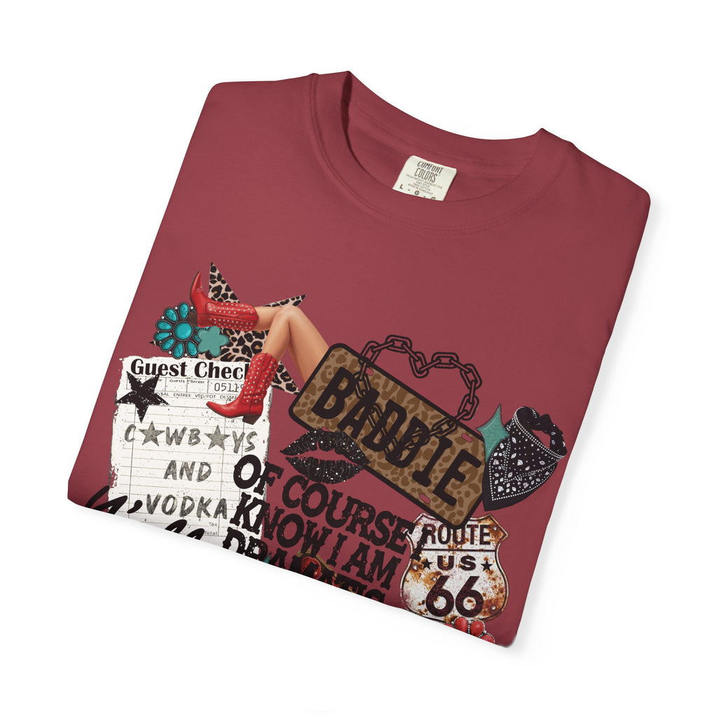 Dramatic Baddie Graphic Tee - Comfort Colors