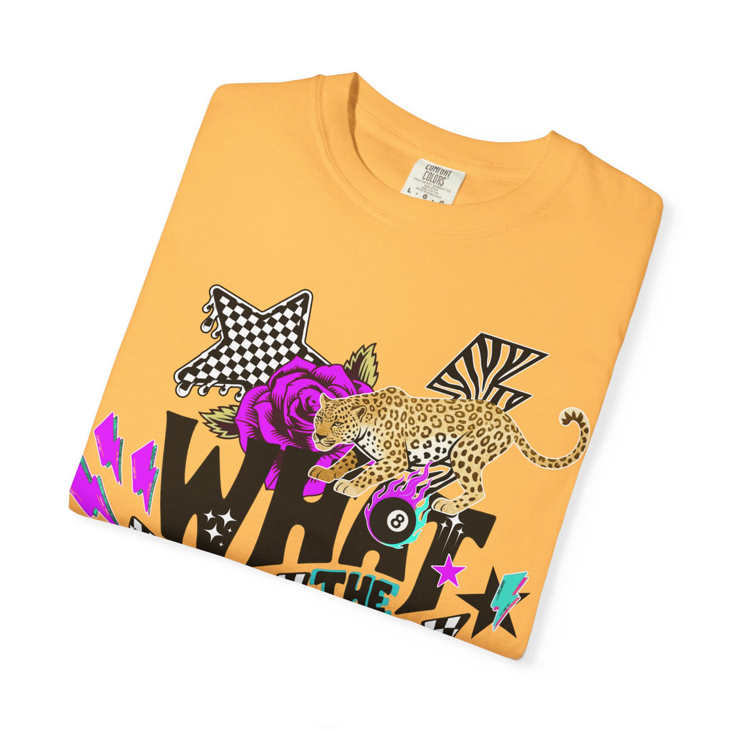 What the Helly (Purple) Graphic Tee - Comfort Colors