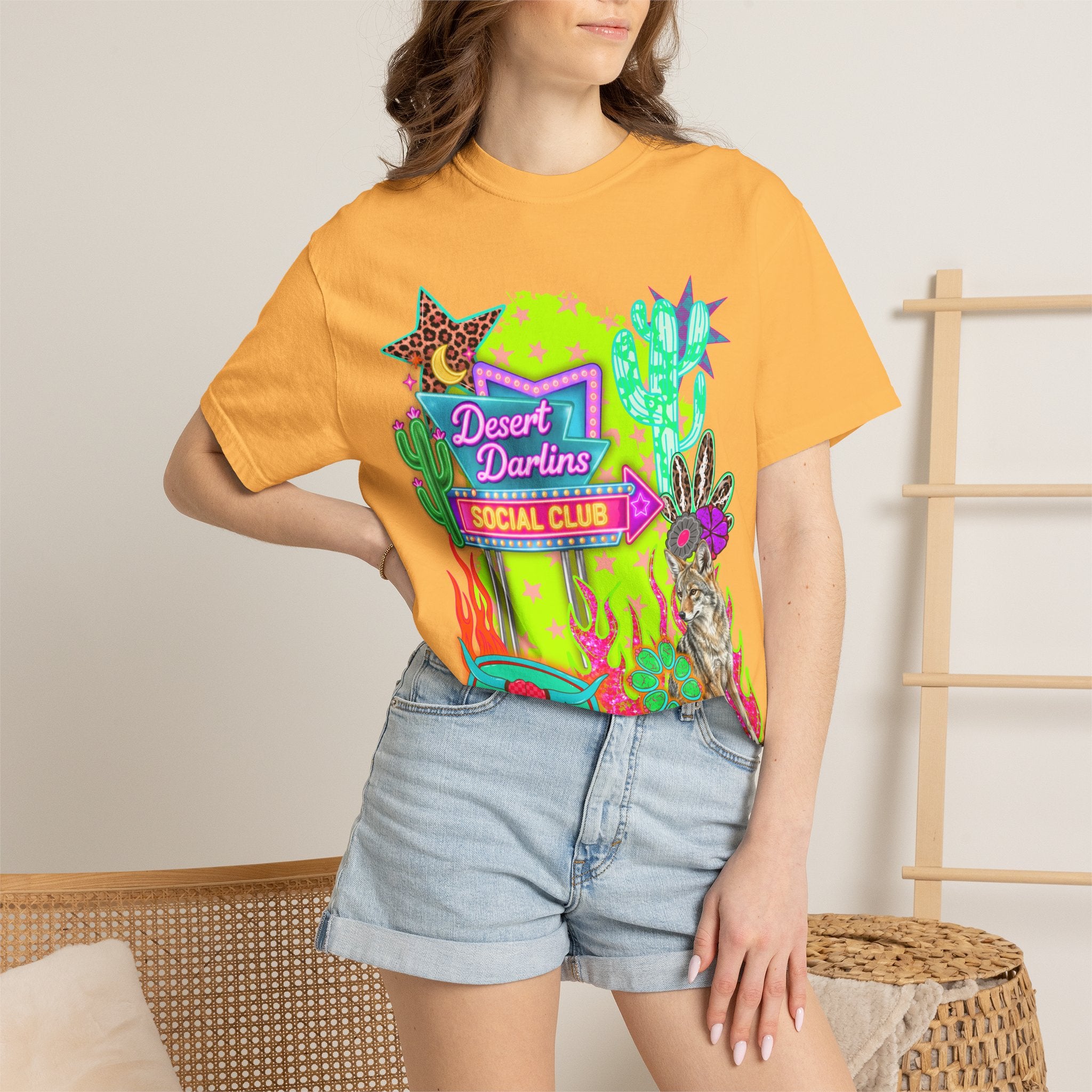 Desert Darlins Social Club Graphic Tee - Comfort Colors
