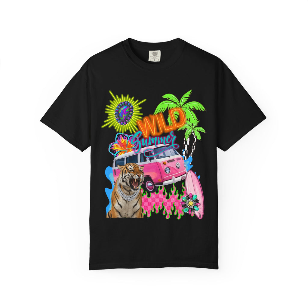 Wild Summer Graphic Tee - Comfort Colors