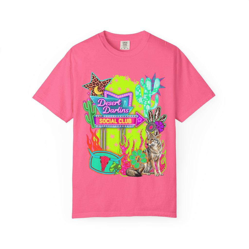 Desert Darlins Social Club Graphic Tee - Comfort Colors