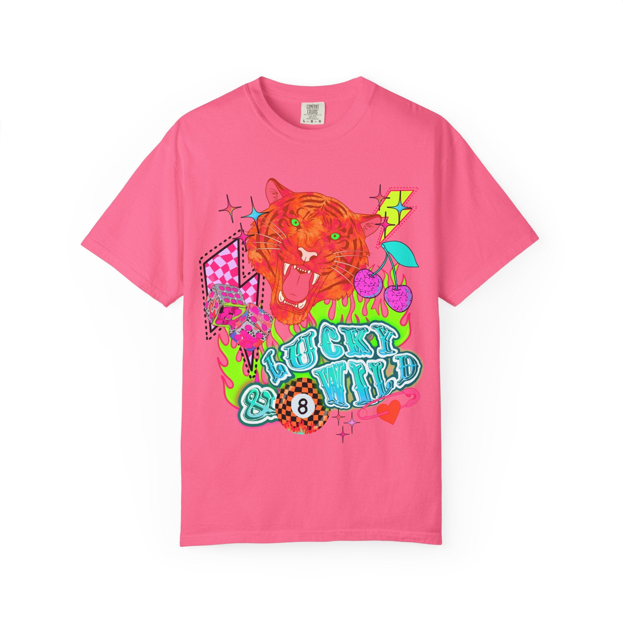 Lucky & Wild Spirit Graphic Tee - Comfort Colors
