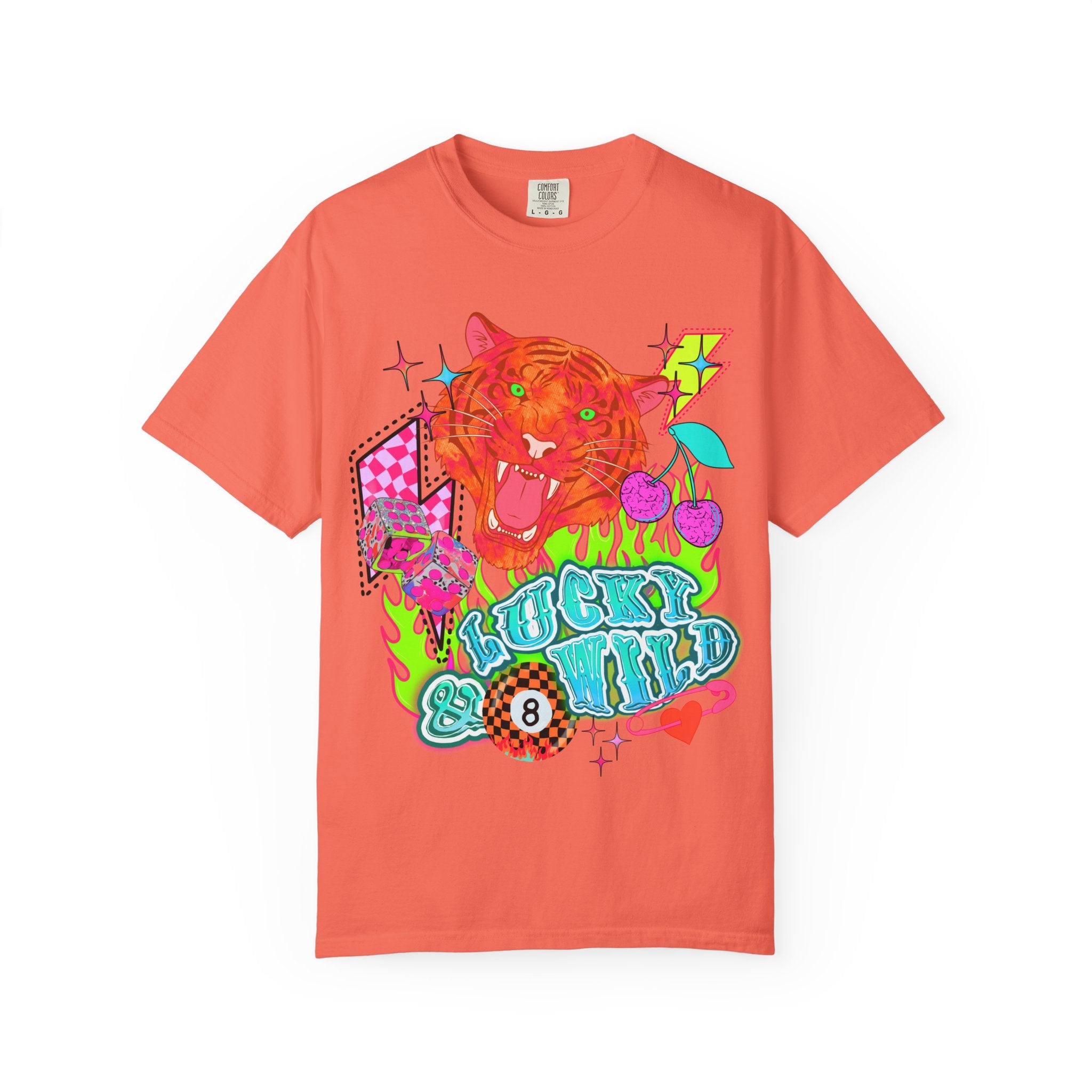 Lucky & Wild Spirit Graphic Tee - Comfort Colors