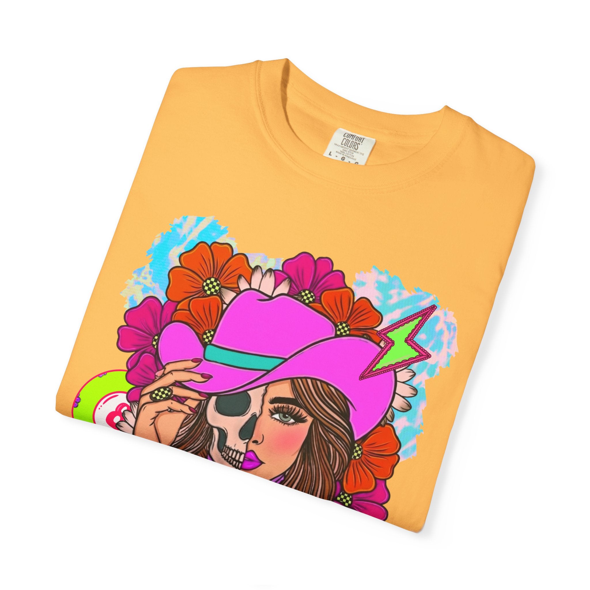 Wild & Free Cowgirl Graphic Tee - Comfort Colors