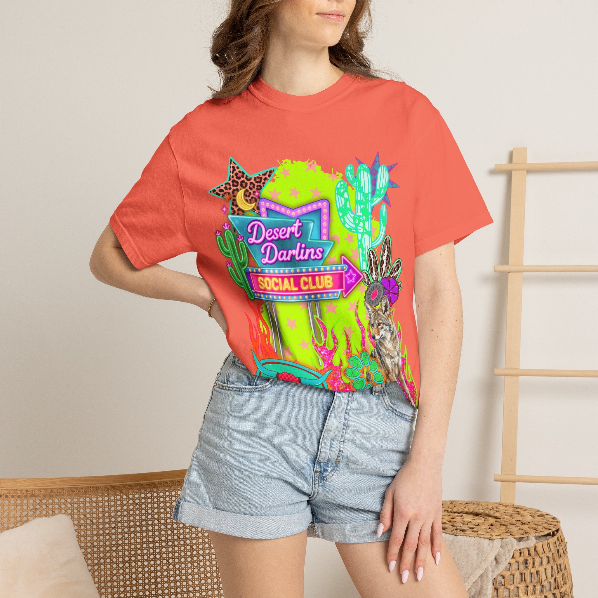 Desert Darlins Social Club Graphic Tee - Comfort Colors