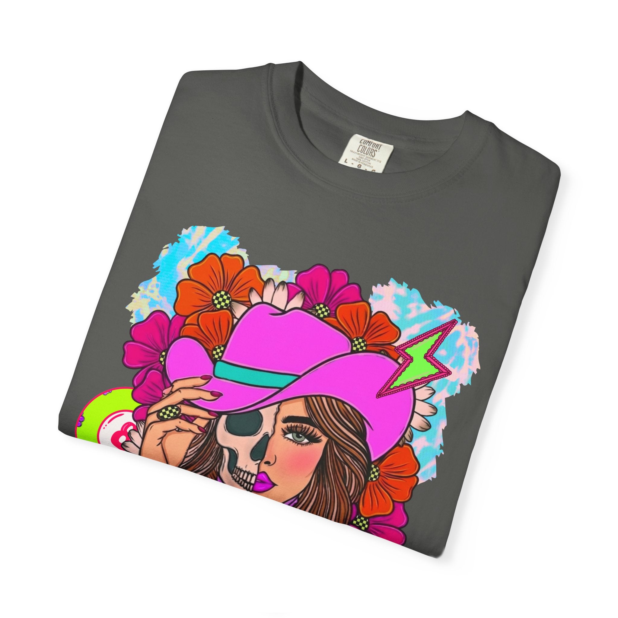 Wild & Free Cowgirl Graphic Tee - Comfort Colors
