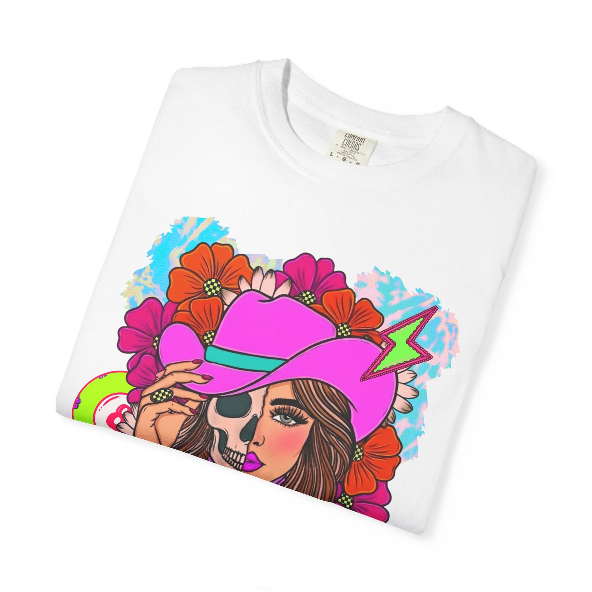 Wild & Free Cowgirl Graphic Tee - Comfort Colors