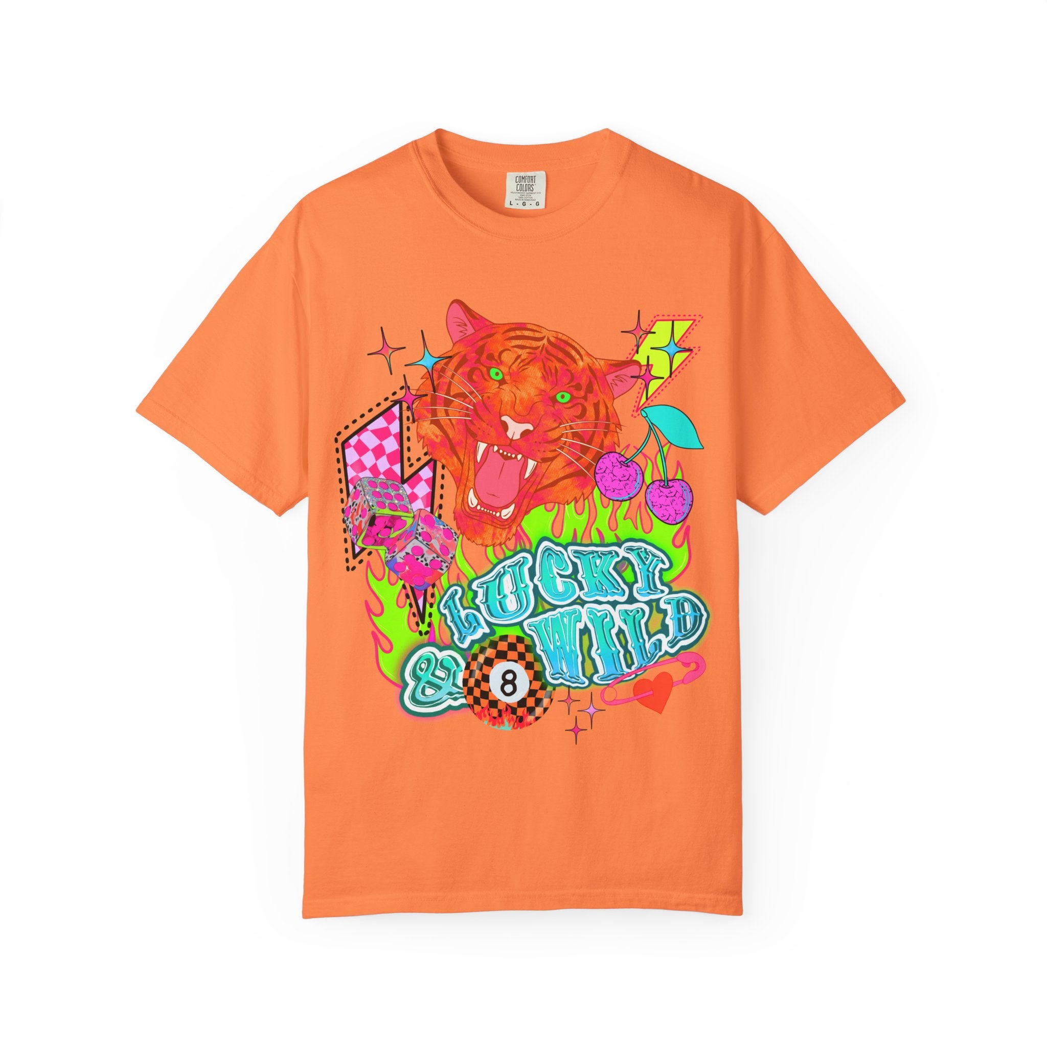 Lucky & Wild Spirit Graphic Tee - Comfort Colors