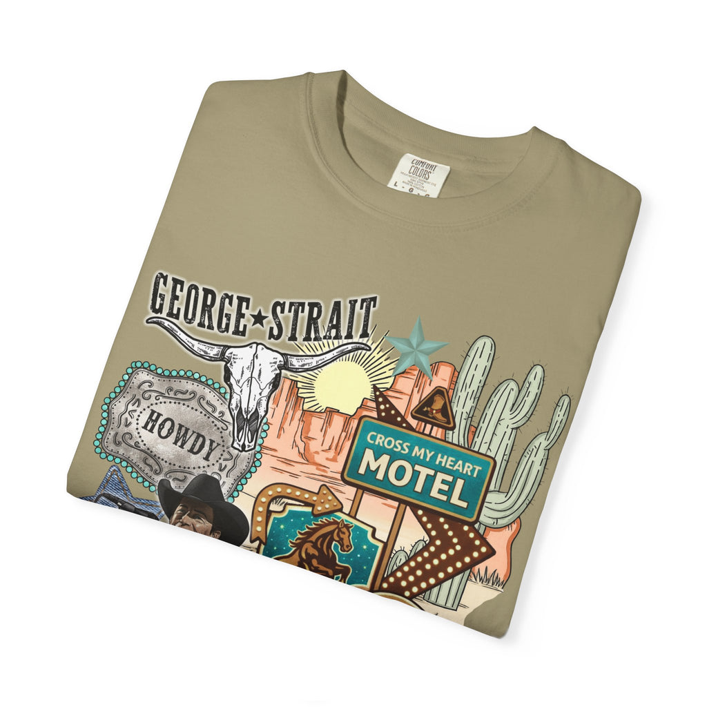 George Strait Collage Graphic Tee - Comfort Colors