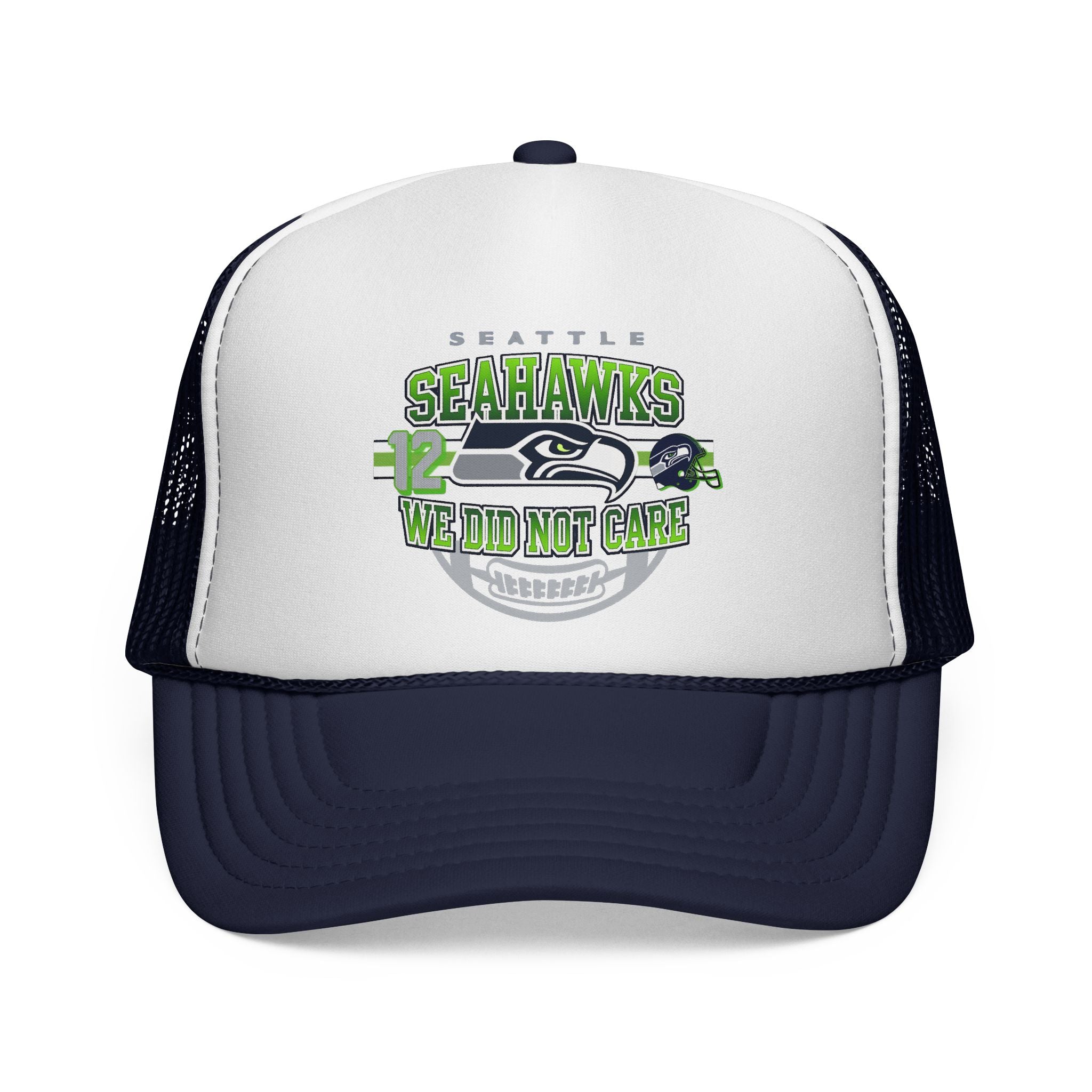Seattle Seahawks 'We Did Not Care' Trucker Cap