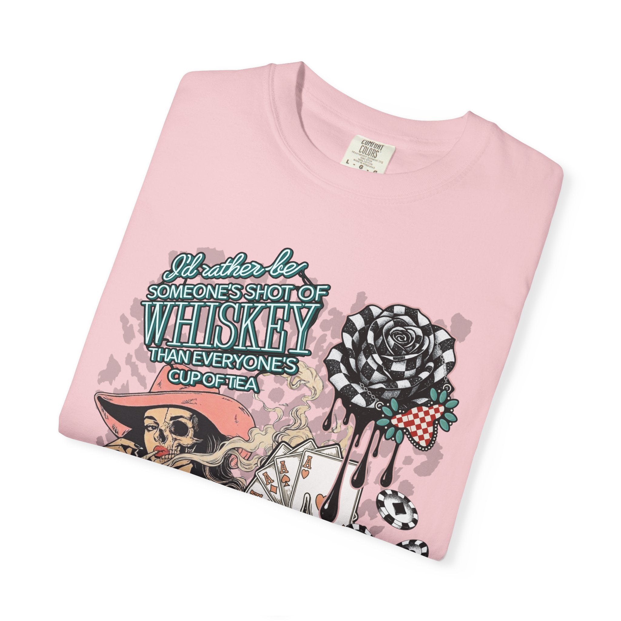Whiskey Over Tea Graphic Tee - Comfort Colors