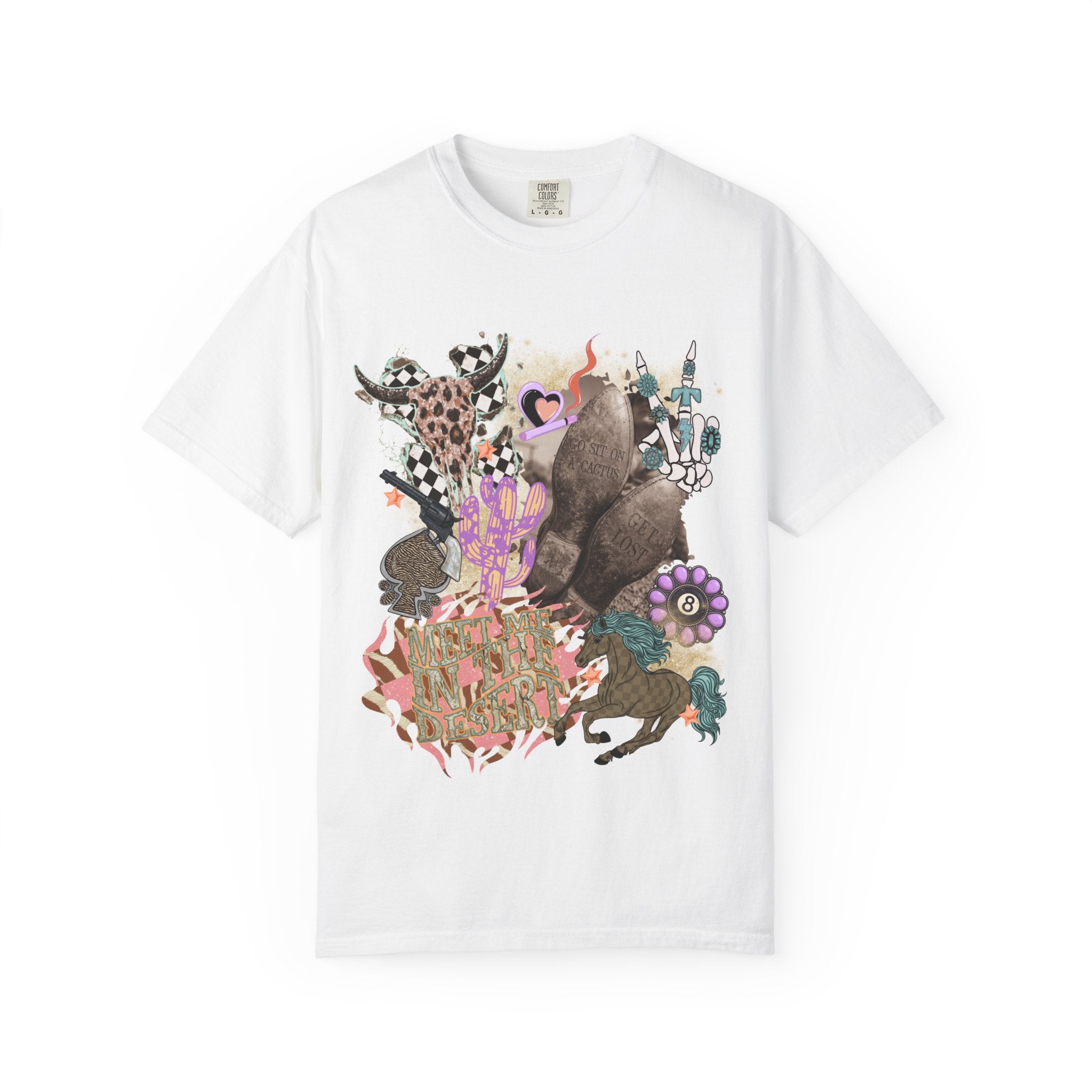 Get Lost in the Desert Graphic Tee - Comfort Colors