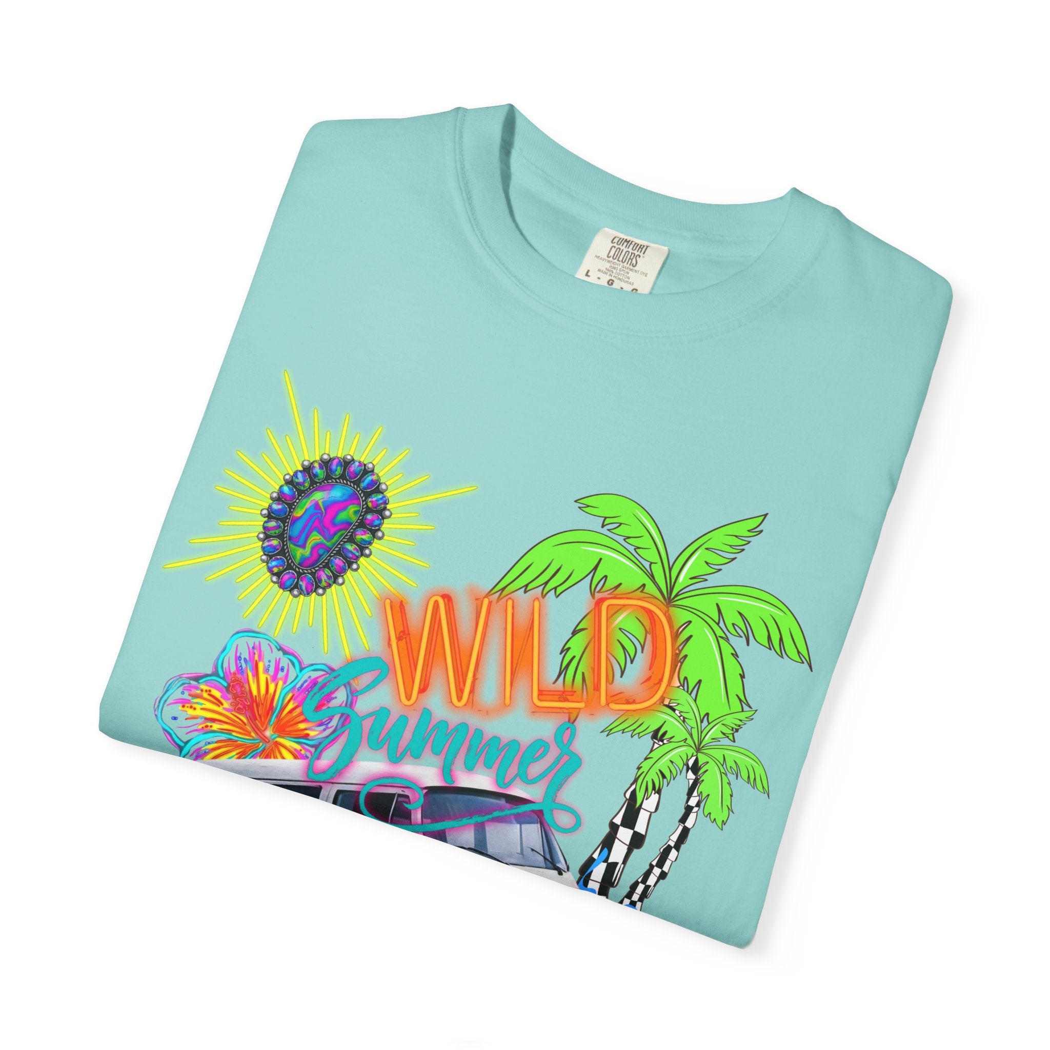 Wild Summer Graphic Tee - Comfort Colors