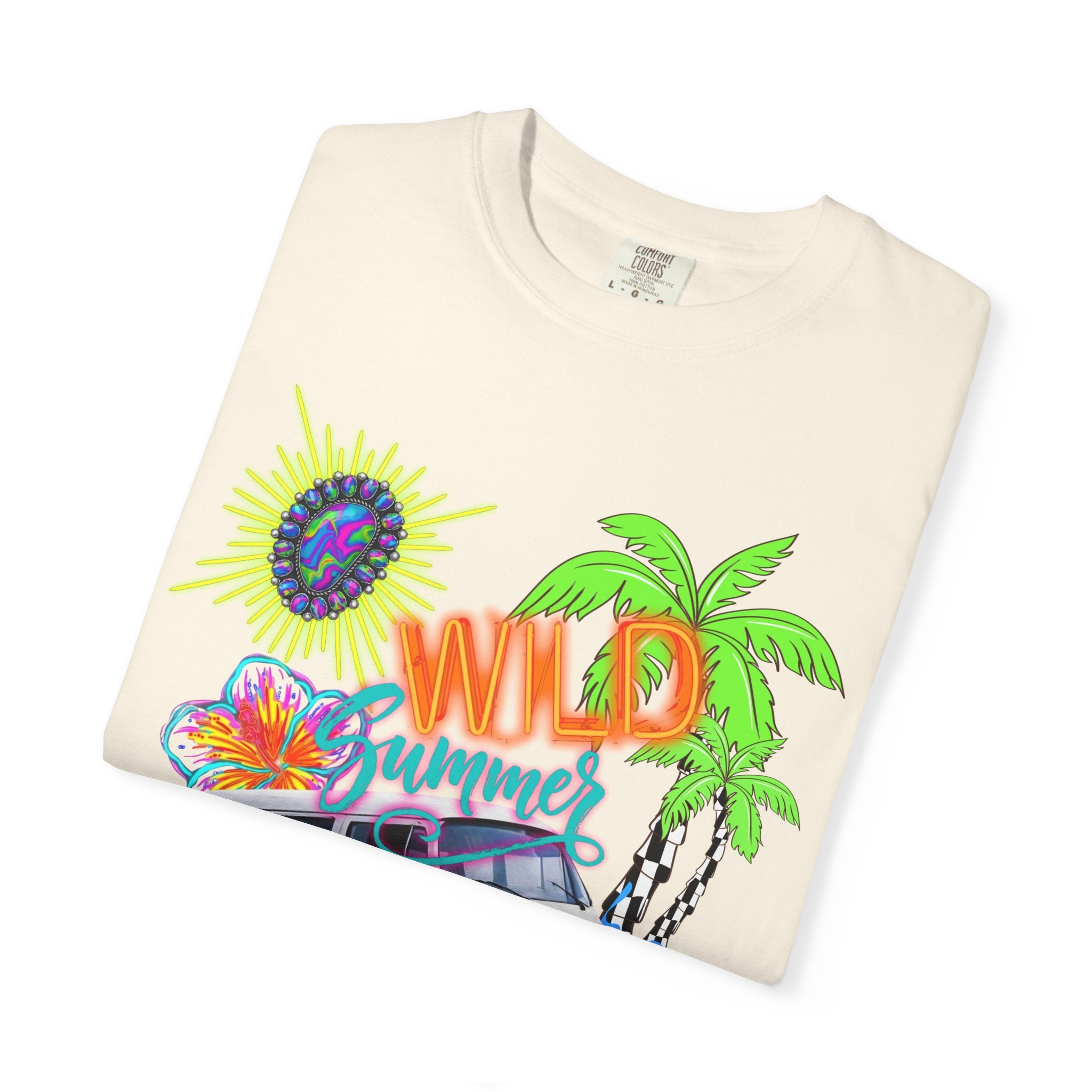 Wild Summer Graphic Tee - Comfort Colors