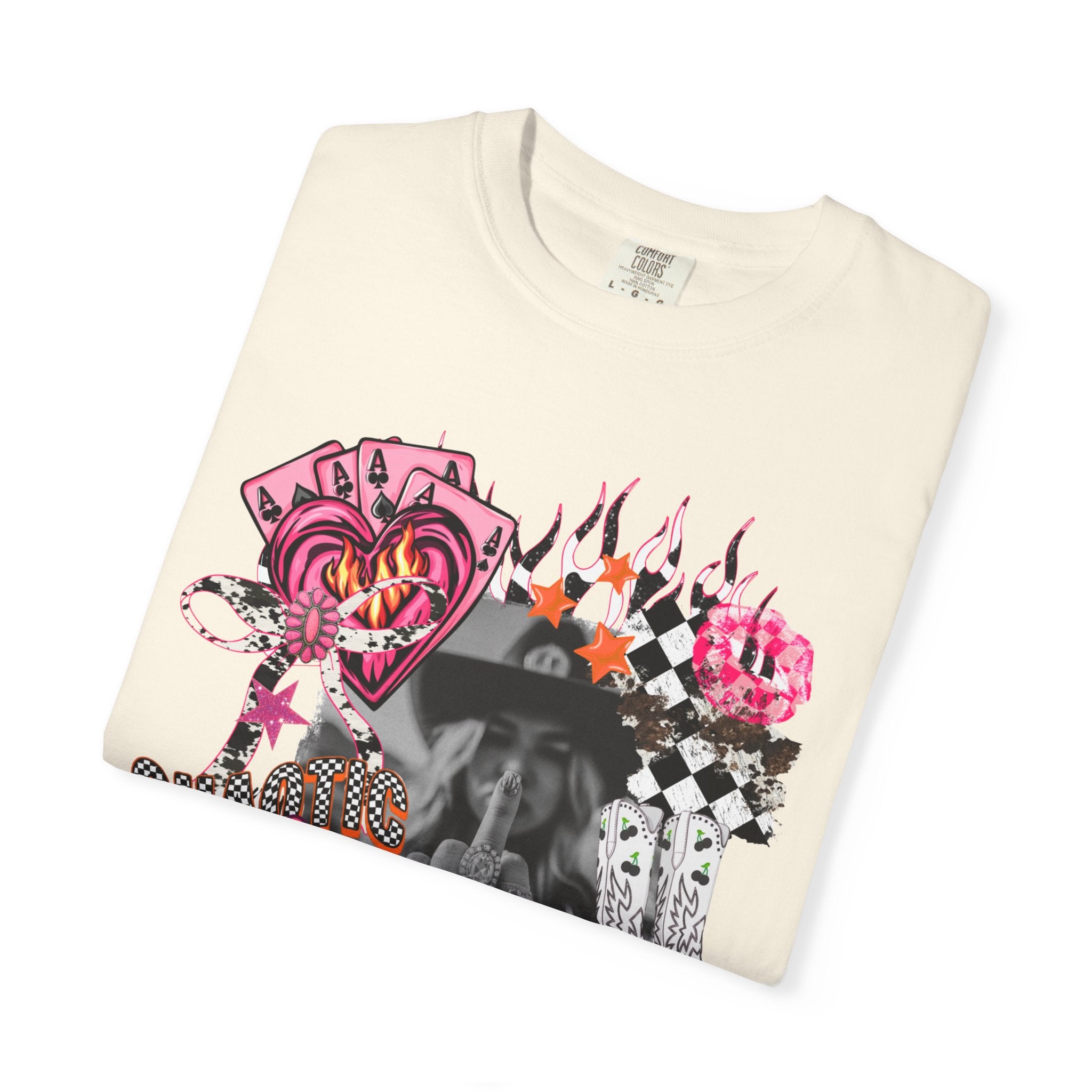 Chaotic Babes Club Graphic Tee - Comfort Colors