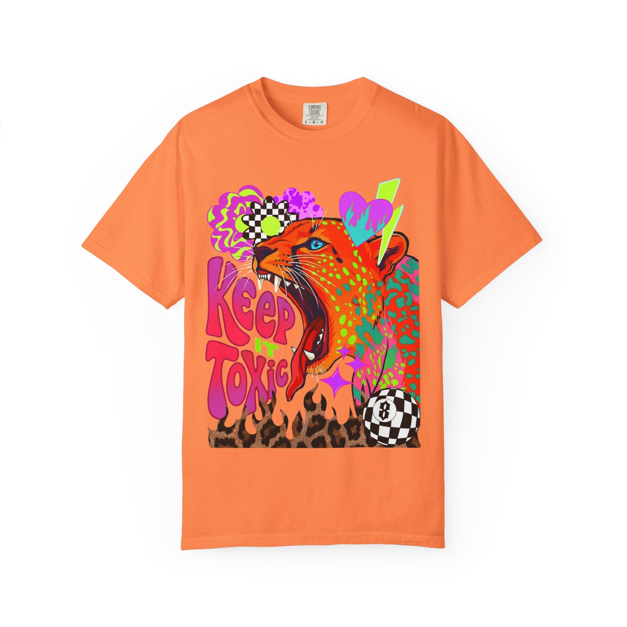 Keep it Toxic Graphic Tee - Comfort Colors