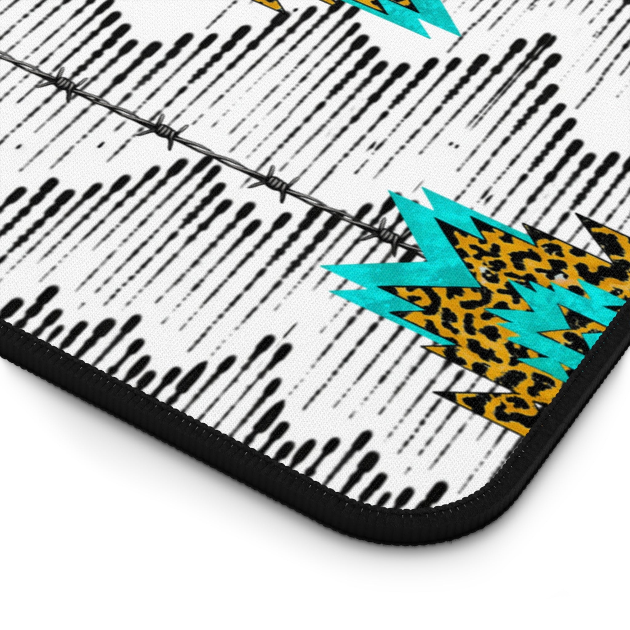 Leopard Aztec Desk Mat