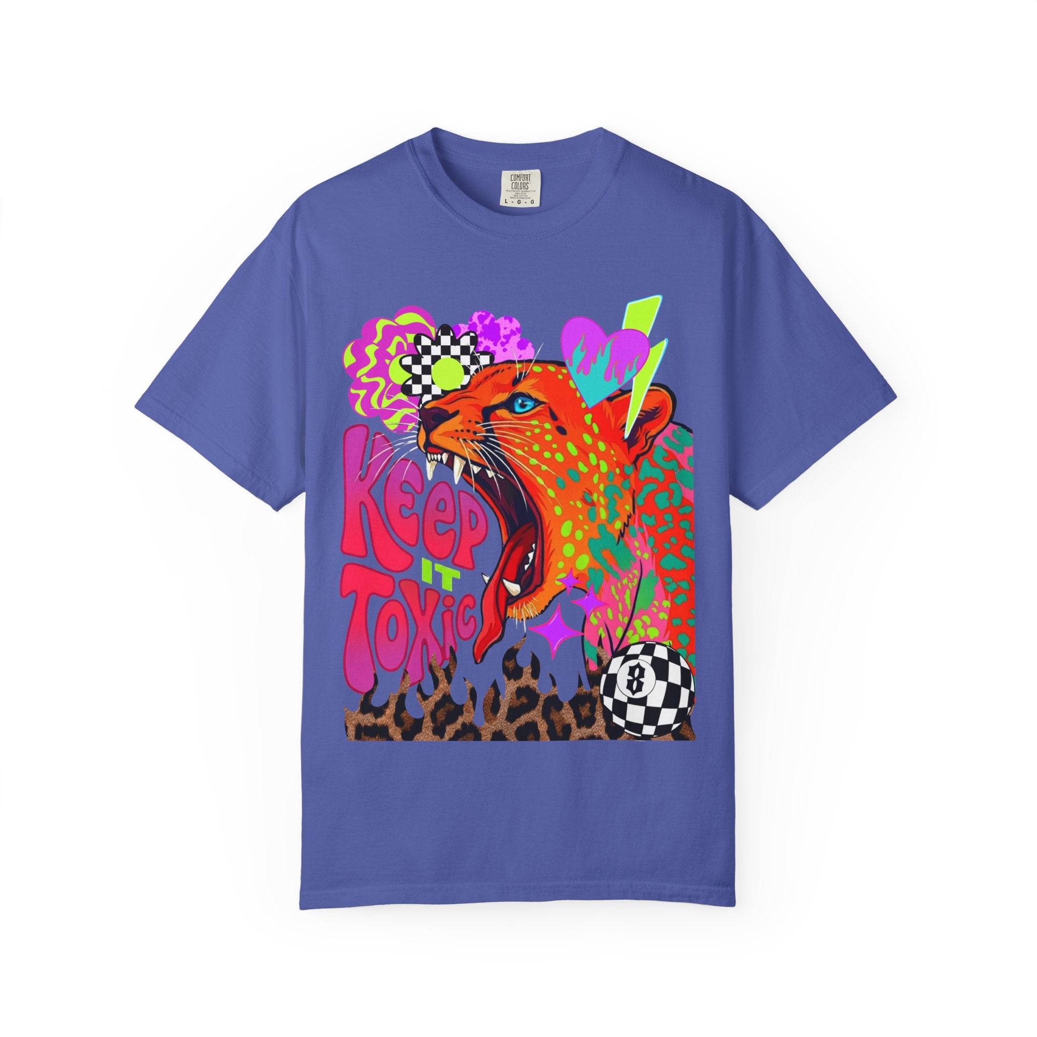 Keep it Toxic Graphic Tee - Comfort Colors