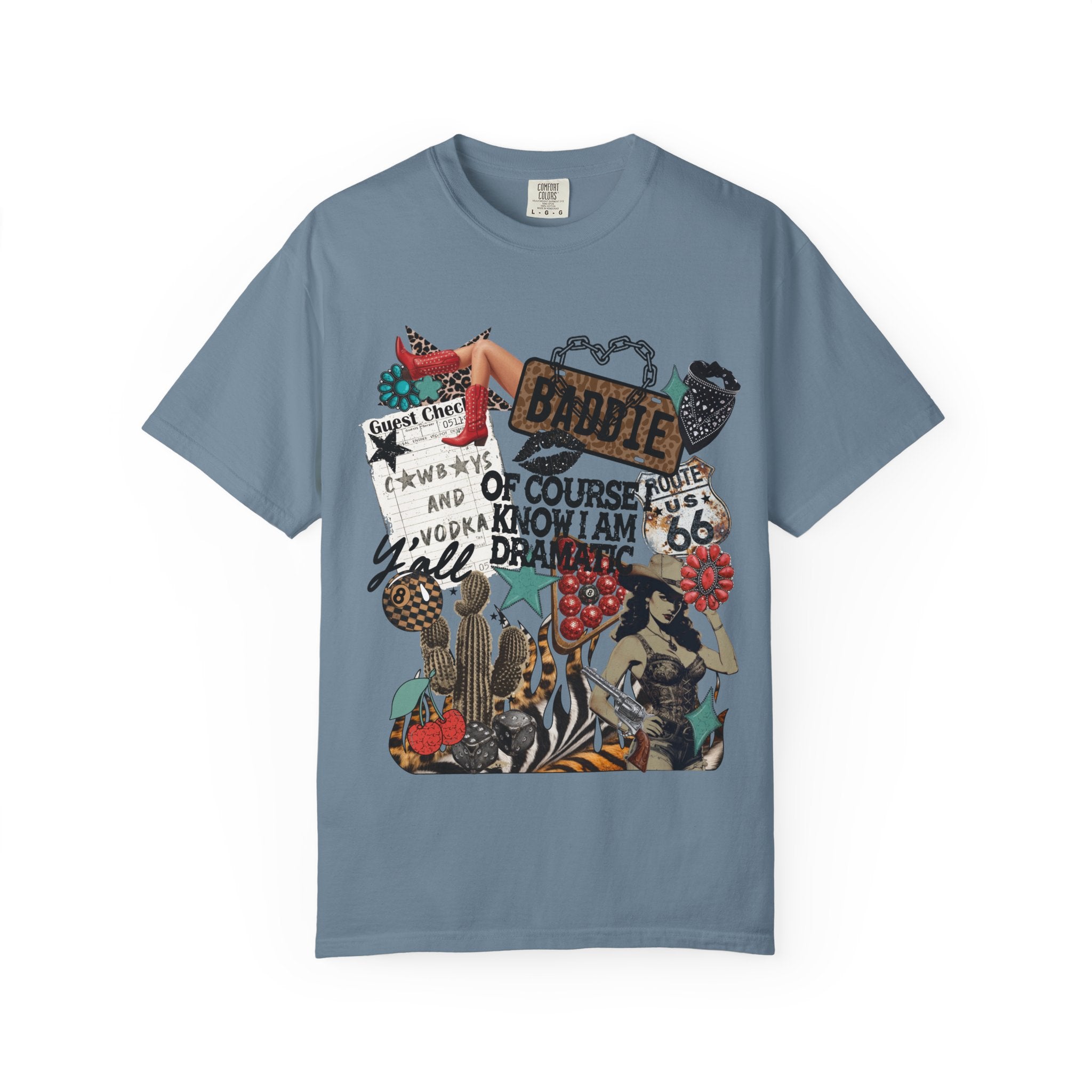 Dramatic Baddie Graphic Tee - Comfort Colors