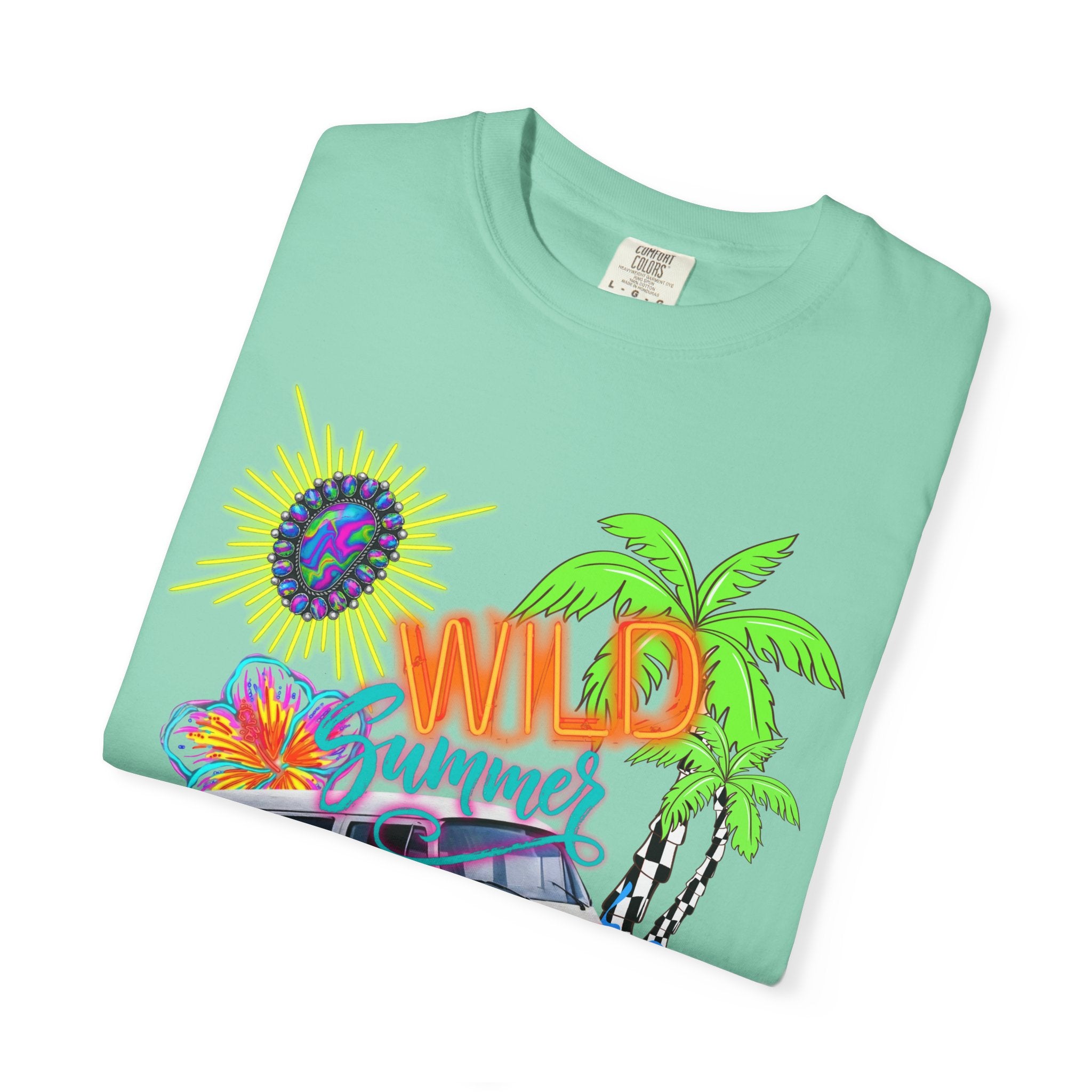 Wild Summer Graphic Tee - Comfort Colors