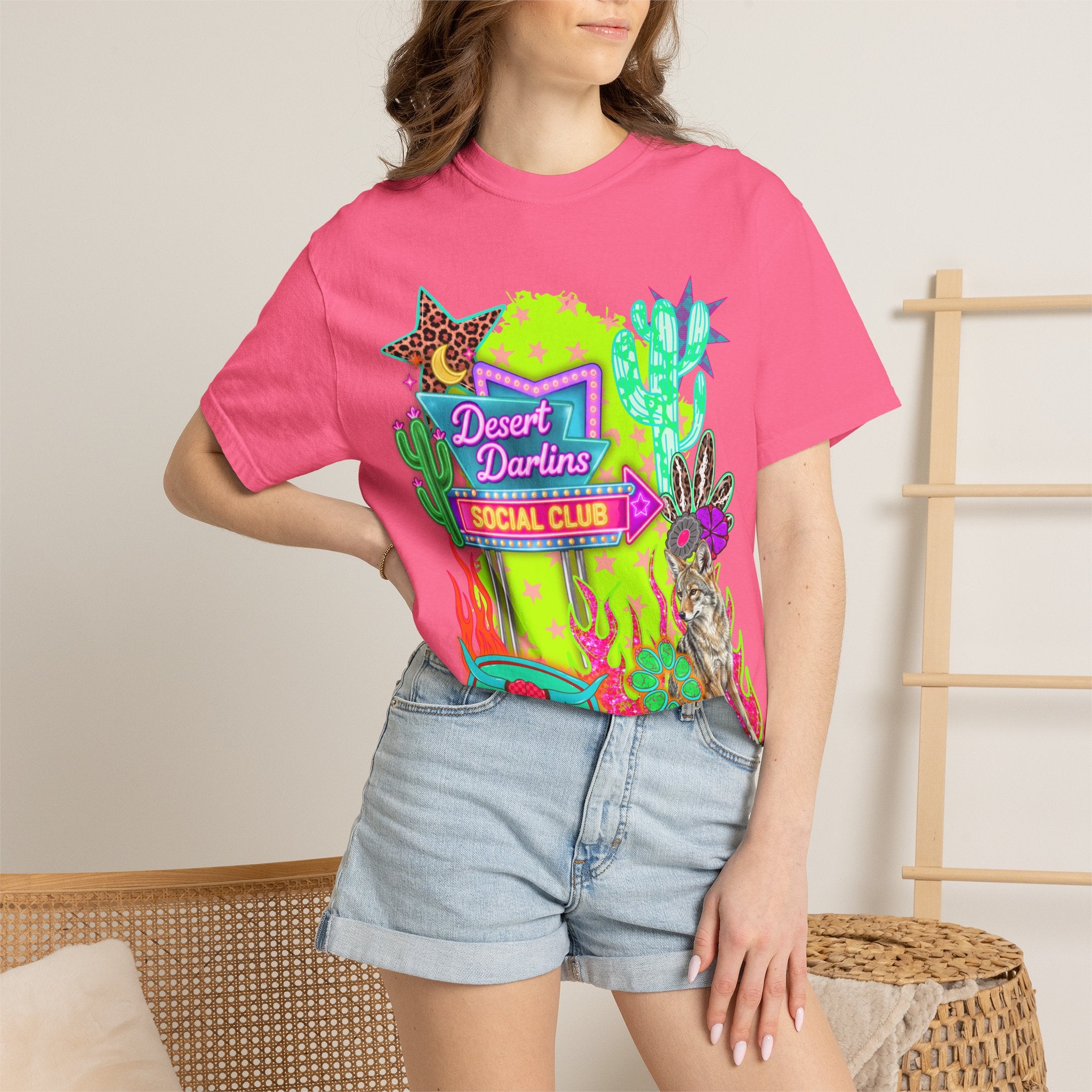 Desert Darlins Social Club Graphic Tee - Comfort Colors