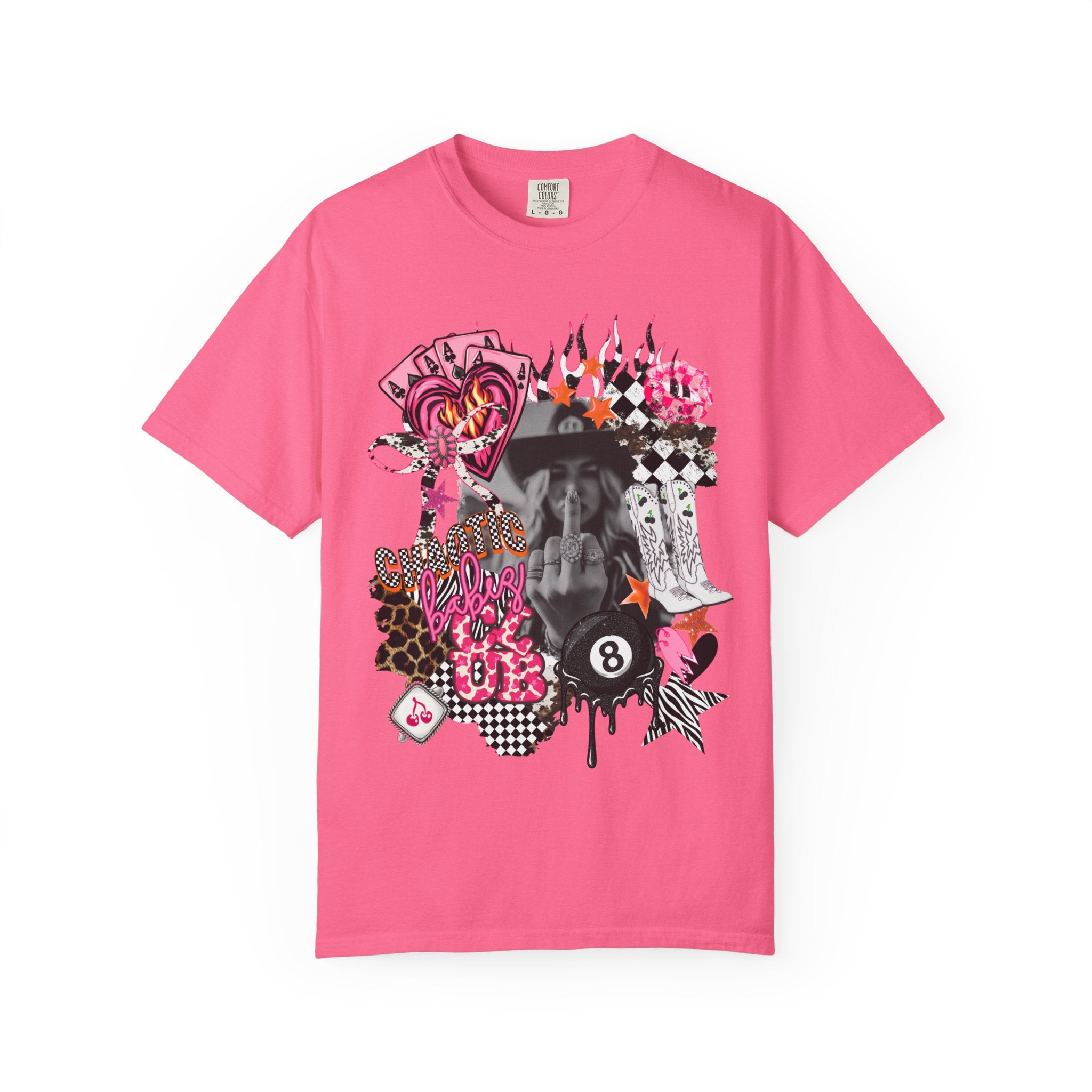 Chaotic Babes Club Graphic Tee - Comfort Colors