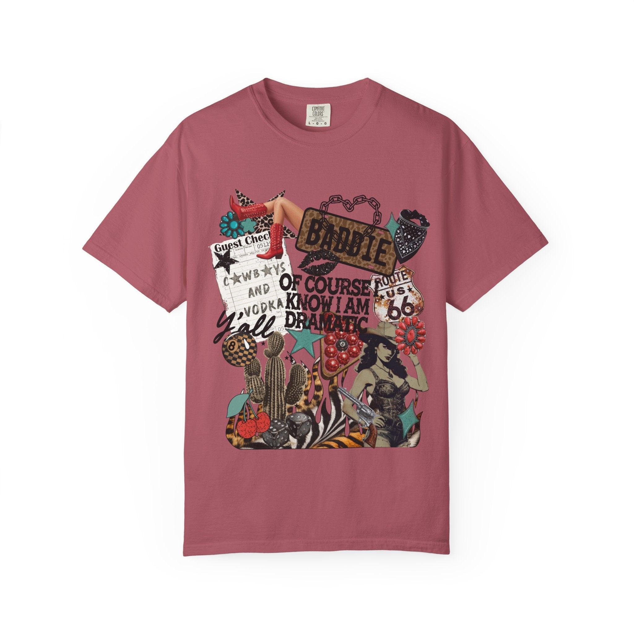 Dramatic Baddie Graphic Tee - Comfort Colors