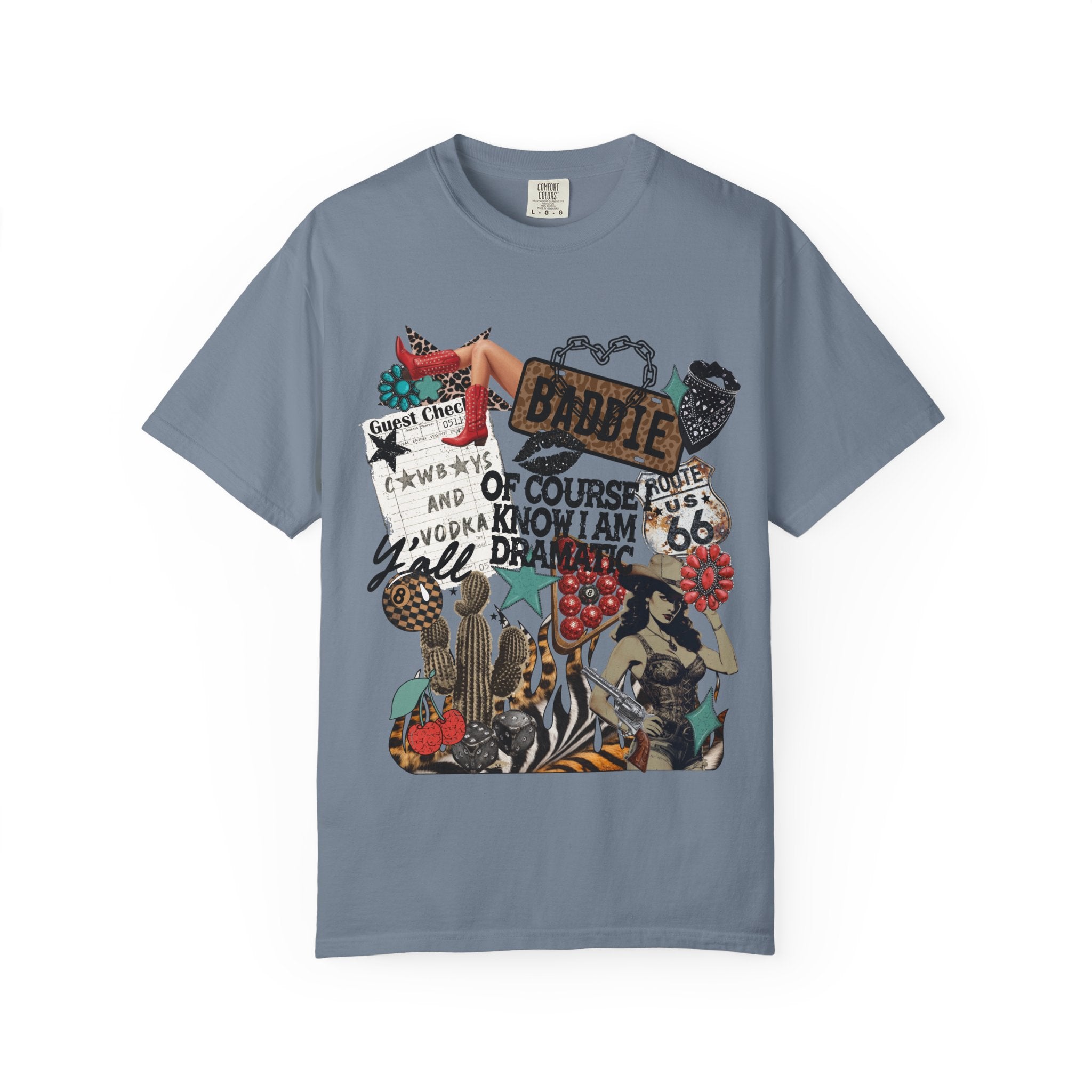Dramatic Baddie Graphic Tee - Comfort Colors