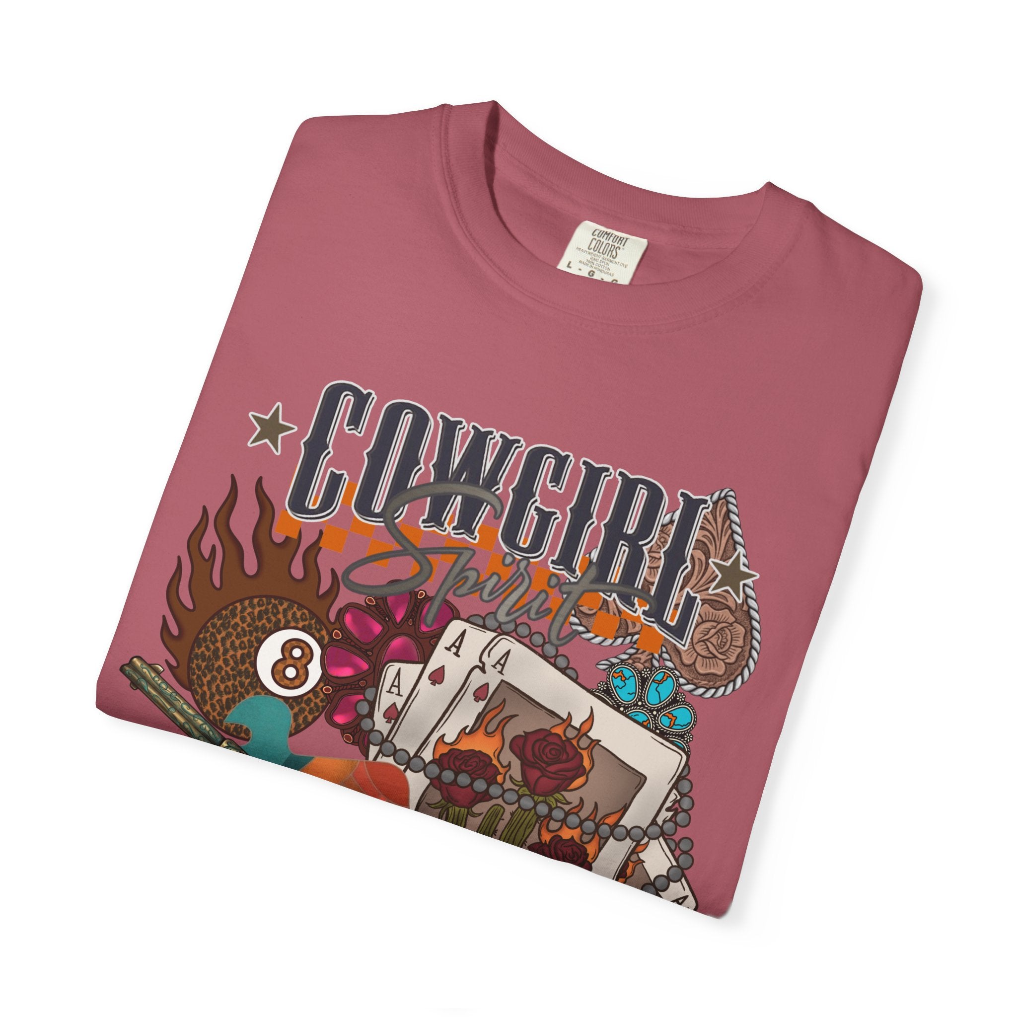 Cowboy Spirit Graphic Tee - Comfort Colors