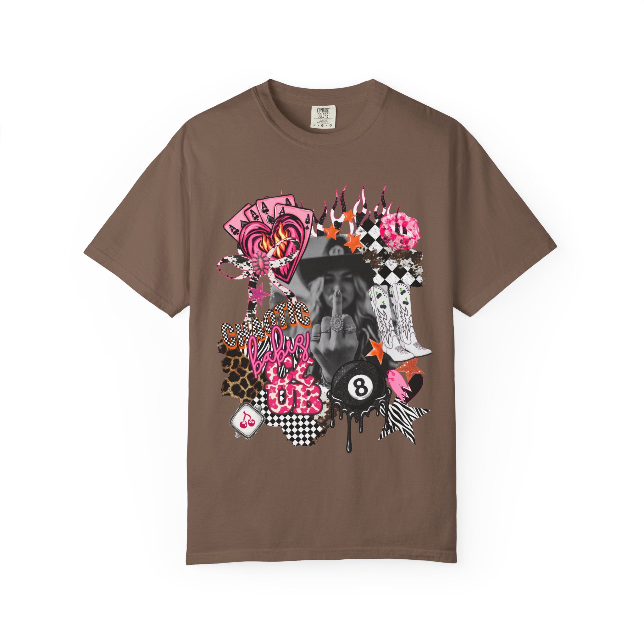 Chaotic Babes Club Graphic Tee - Comfort Colors
