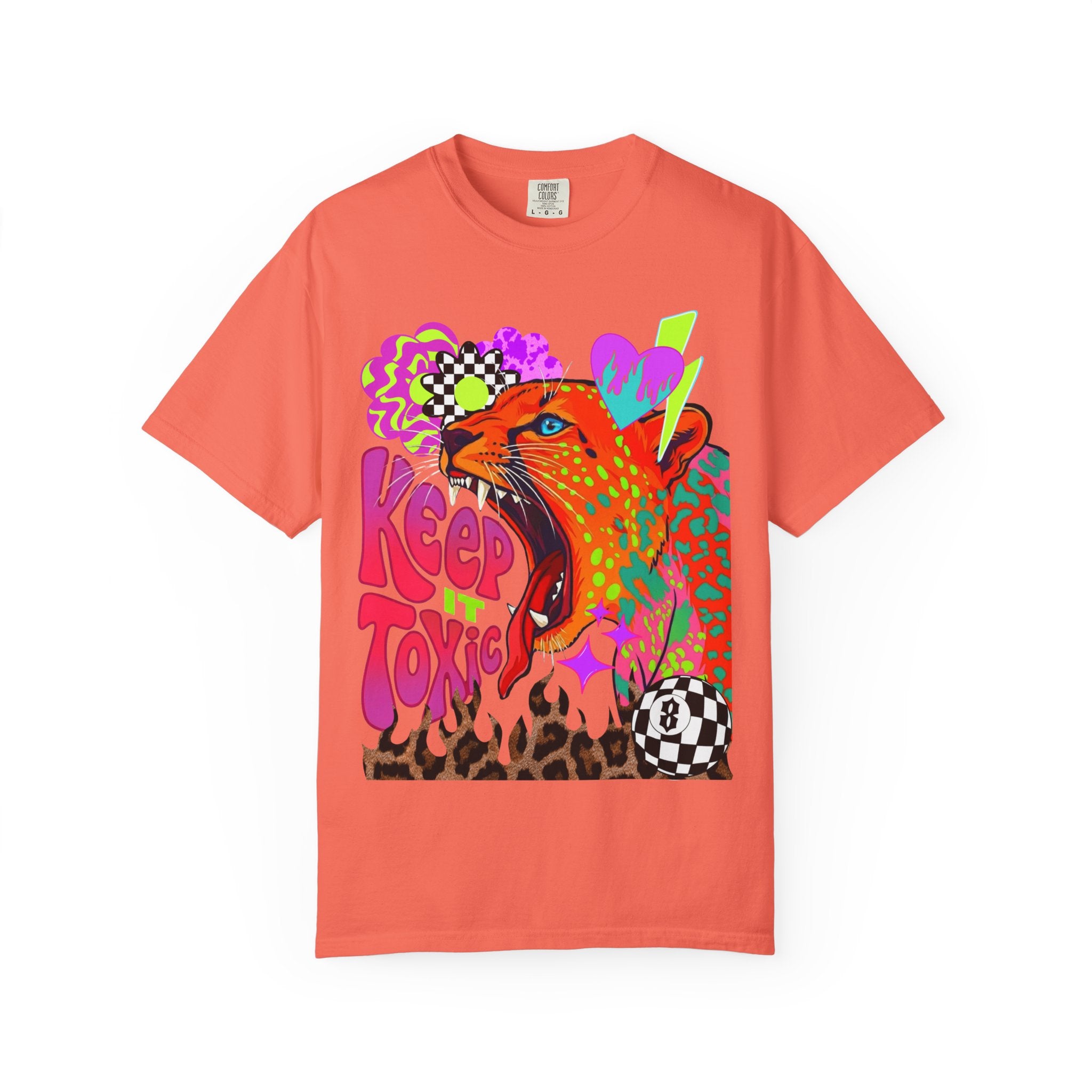 Keep it Toxic Graphic Tee - Comfort Colors