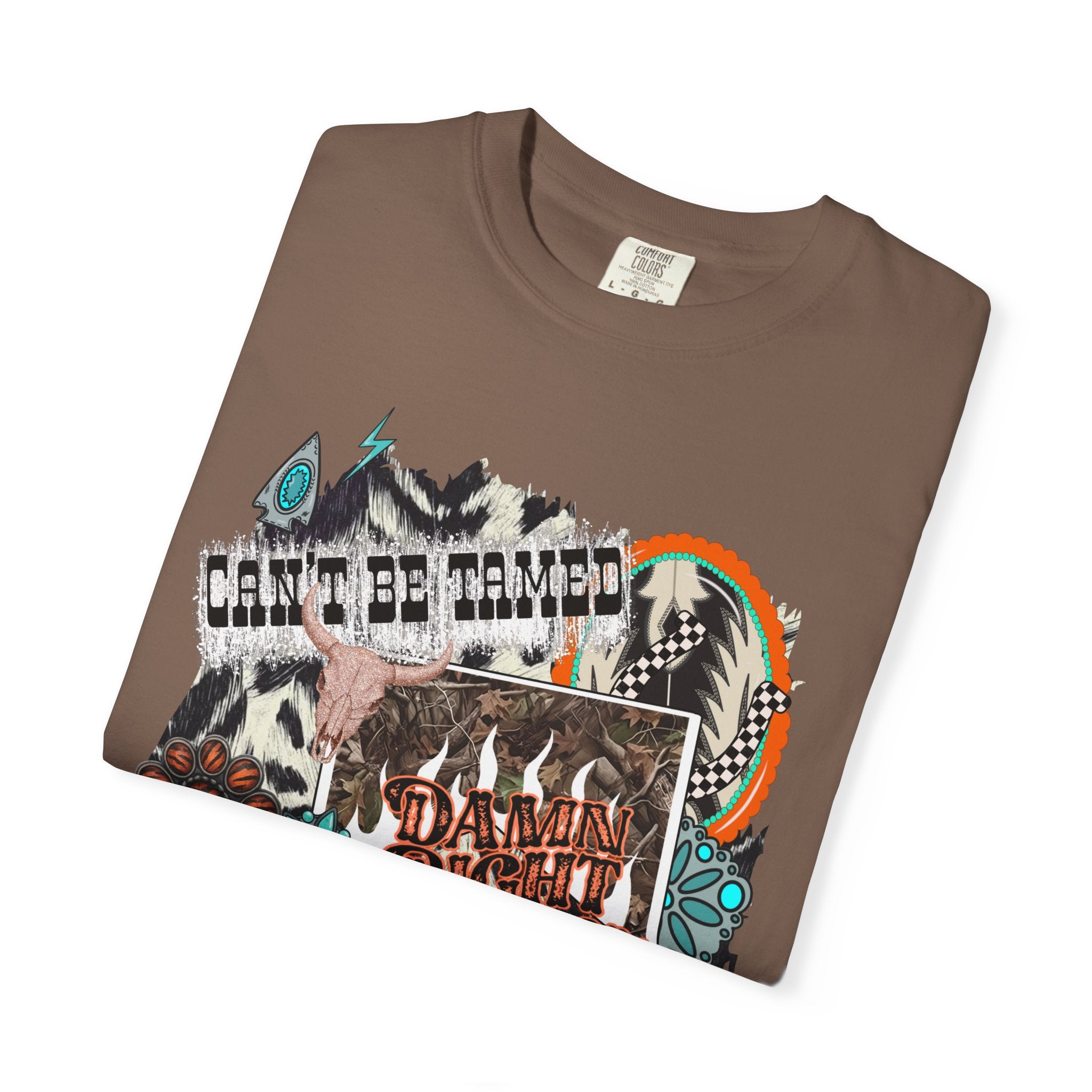 Damn Right Cowboy Graphic Tee - Comfort Colors