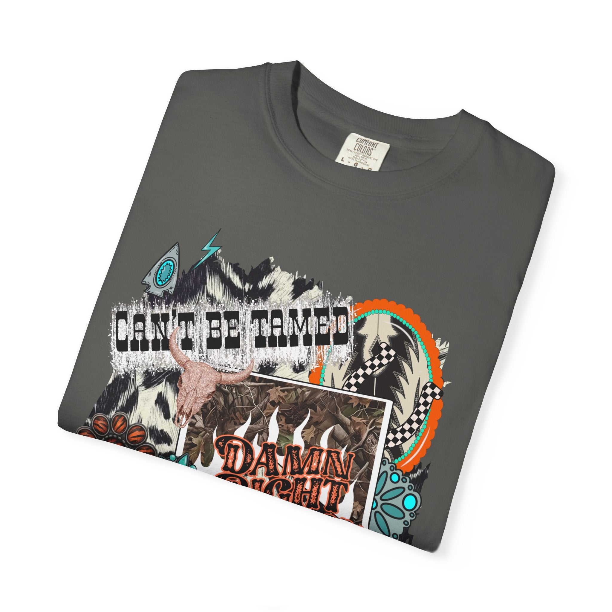 Damn Right Cowboy Graphic Tee - Comfort Colors