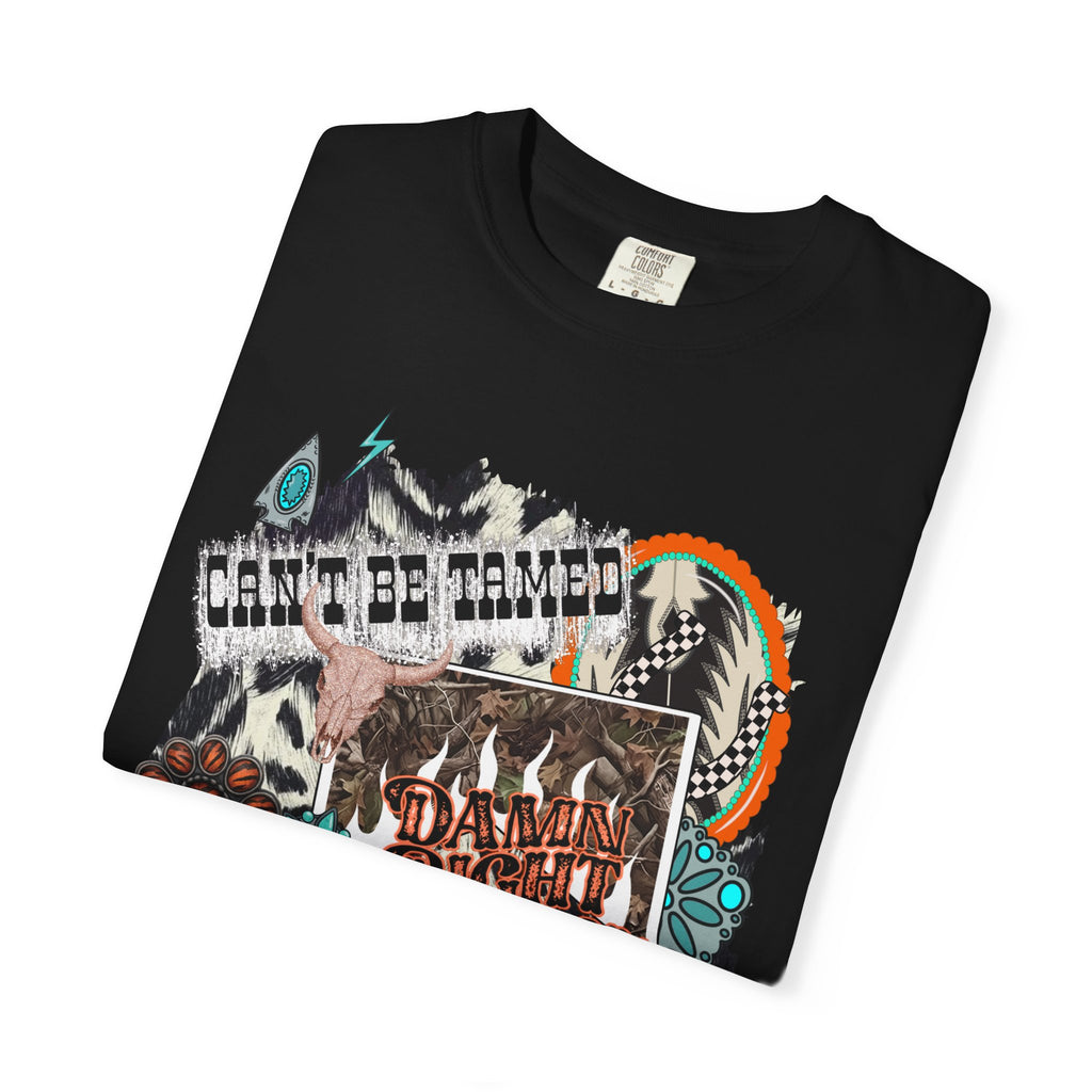 Damn Right Cowboy Graphic Tee - Comfort Colors