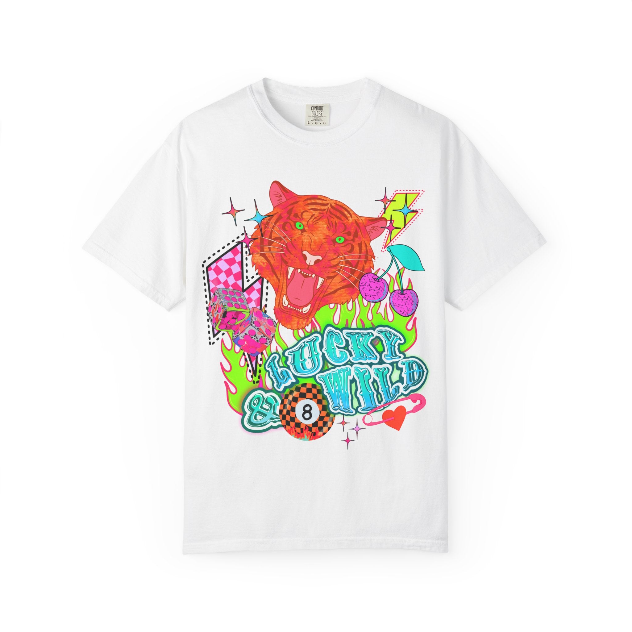 Lucky & Wild Spirit Graphic Tee - Comfort Colors