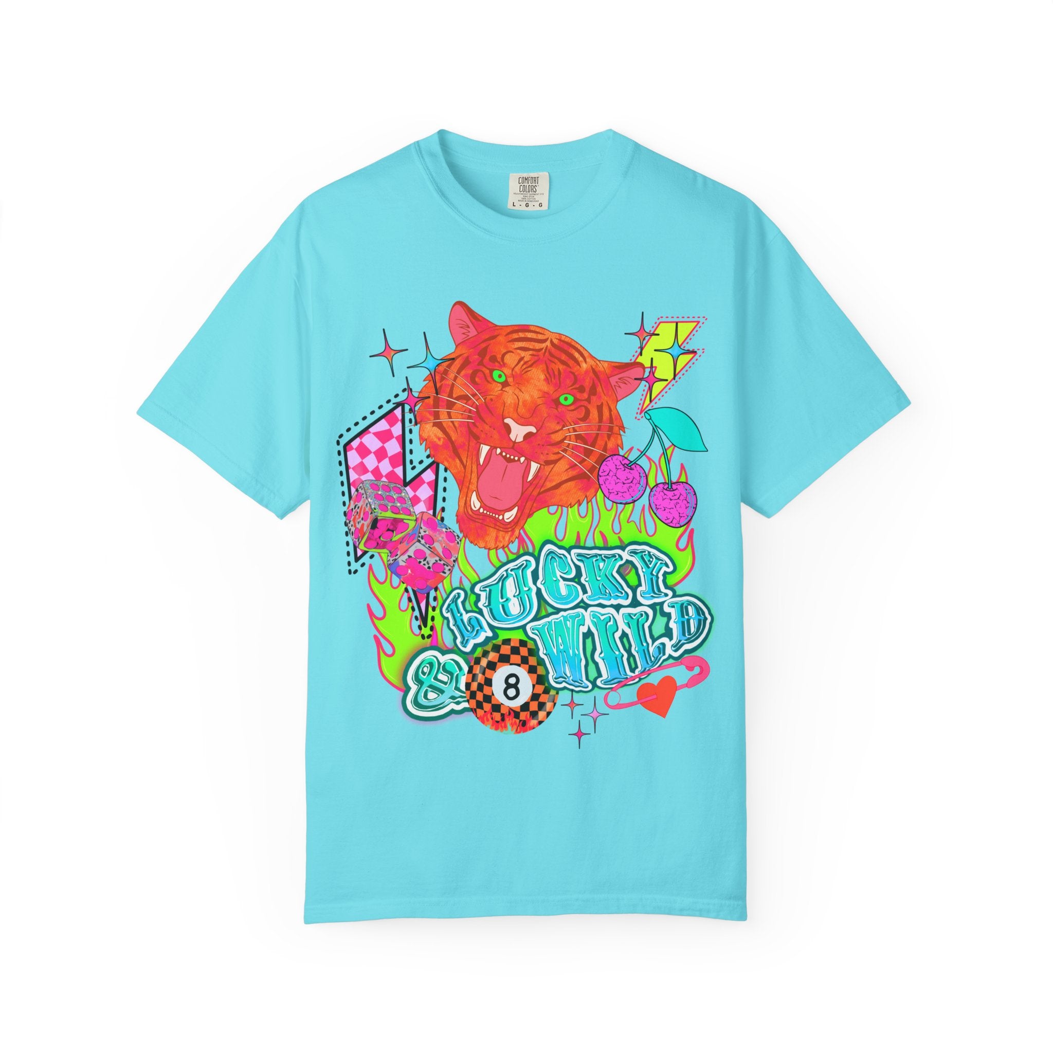 Lucky & Wild Spirit Graphic Tee - Comfort Colors