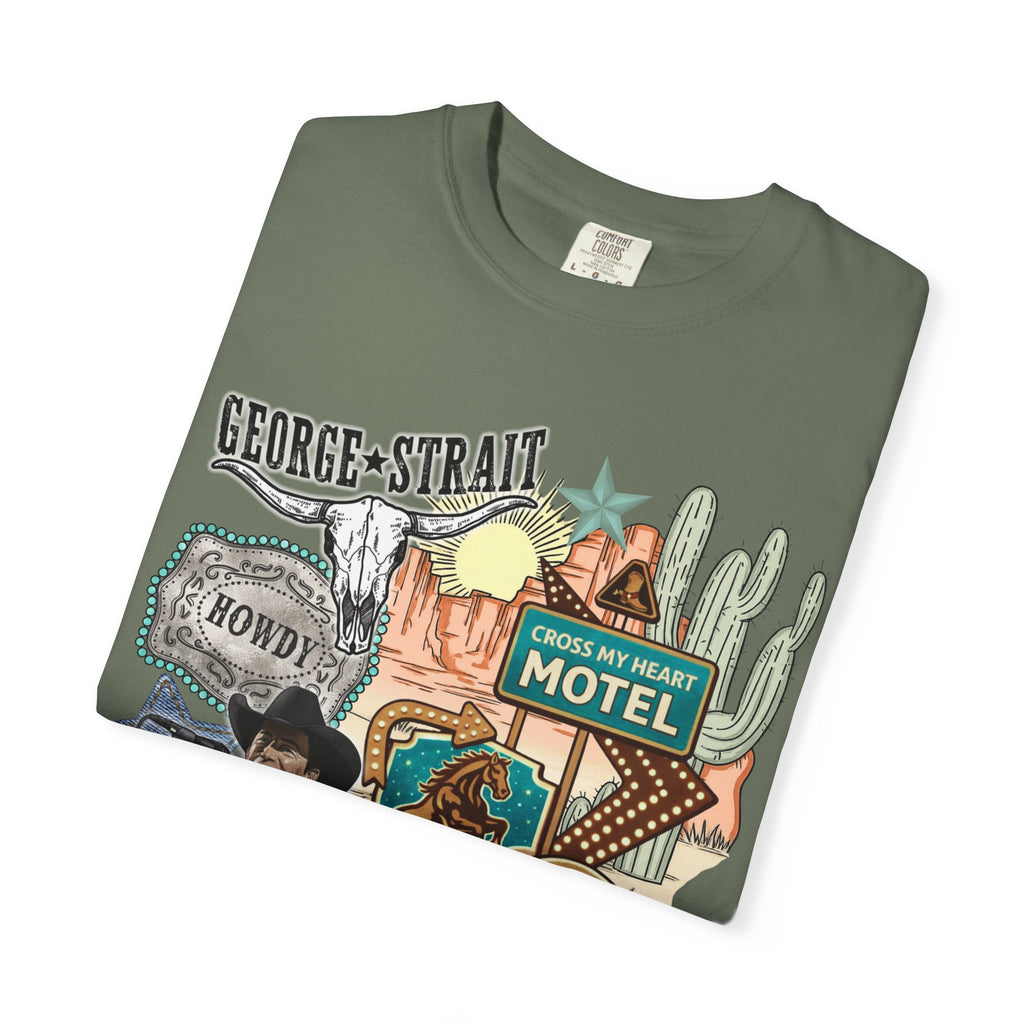 George Strait Collage Graphic Tee - Comfort Colors