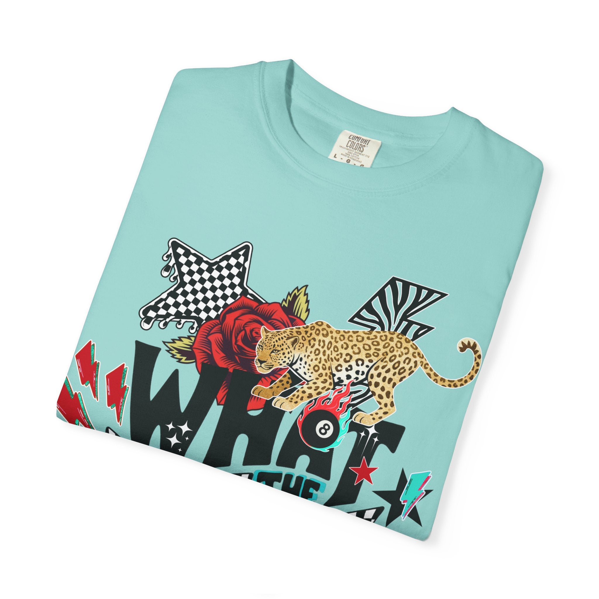 What the Helly (Red) Graphic Tee - Comfort Colors