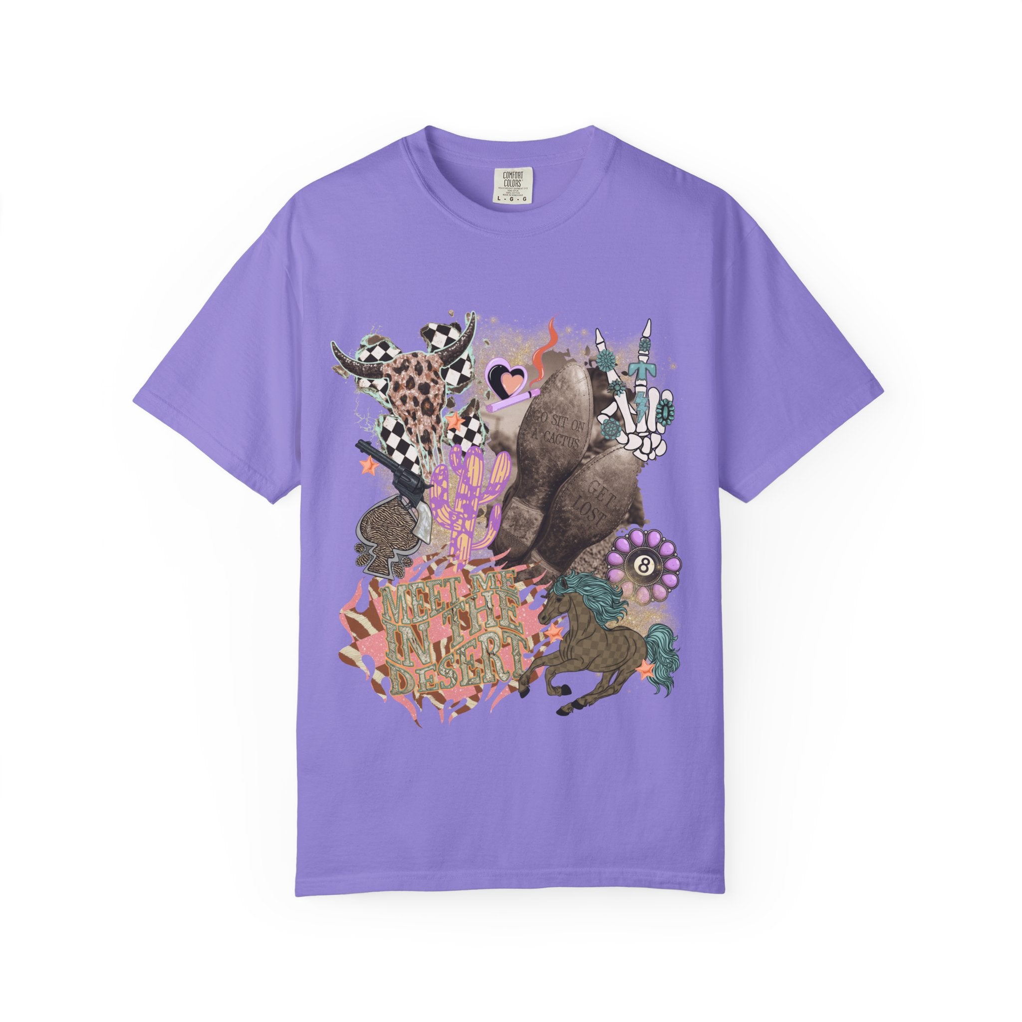 Get Lost in the Desert Graphic Tee - Comfort Colors